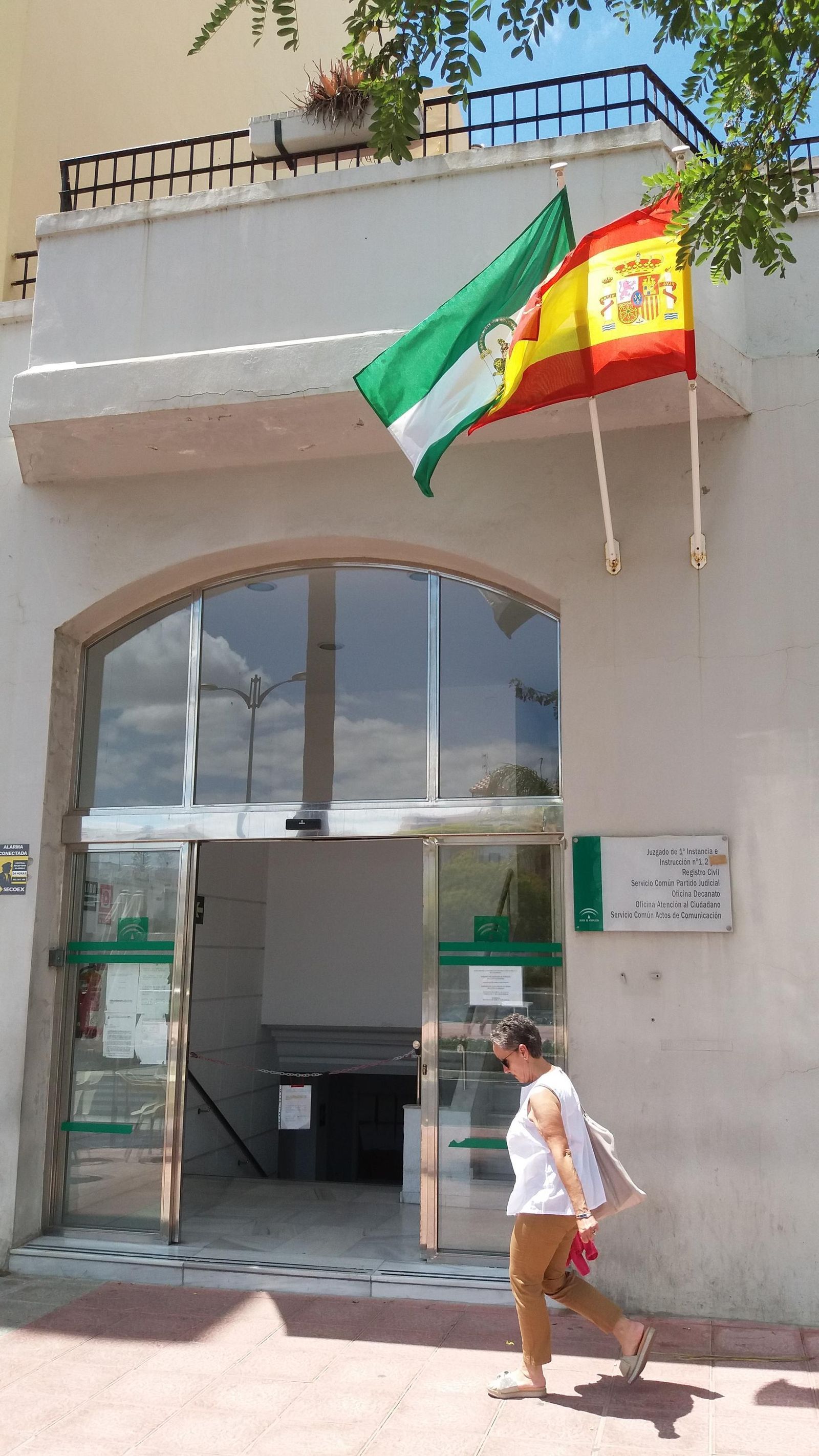 Sede judicial de la avenida Juan Carlos I de Estepona.