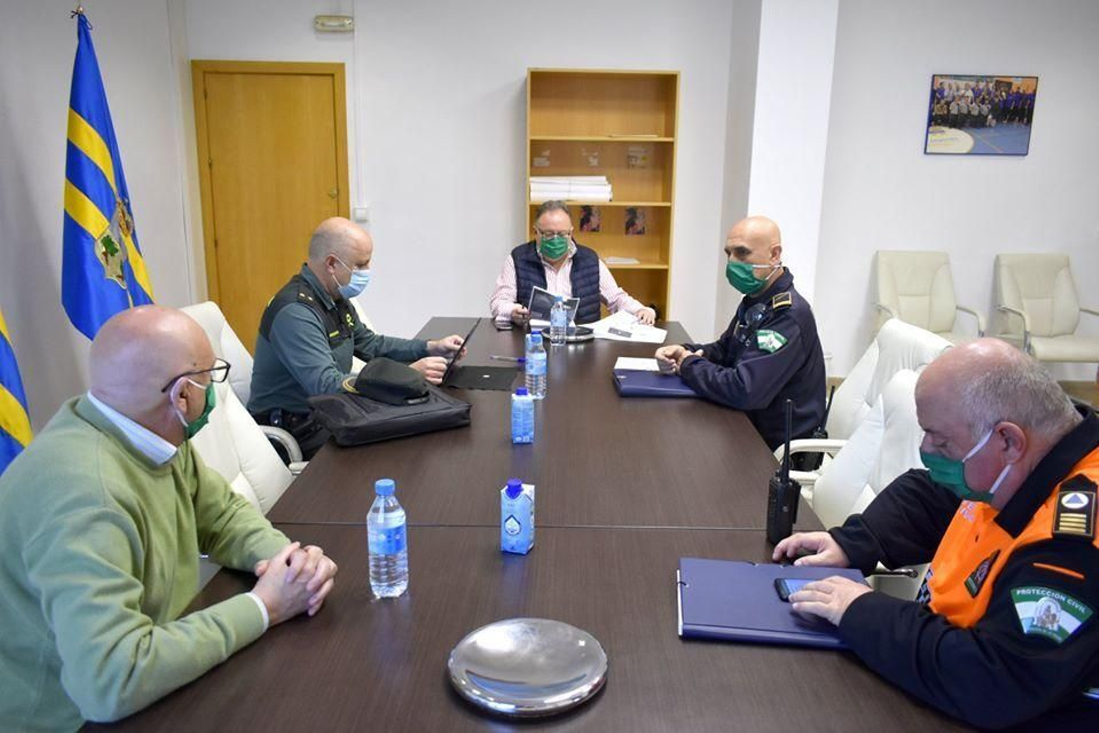 Comisión de seguimiento del coronavirus en Alhaurín de la Torre.
