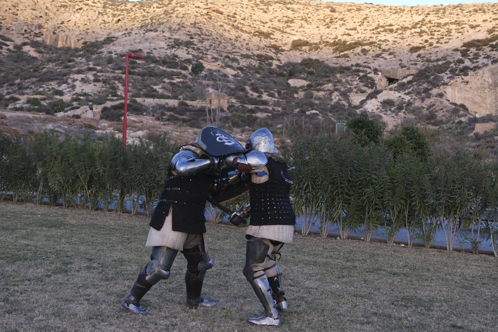 Fotogalería de los combates medievales en Almería