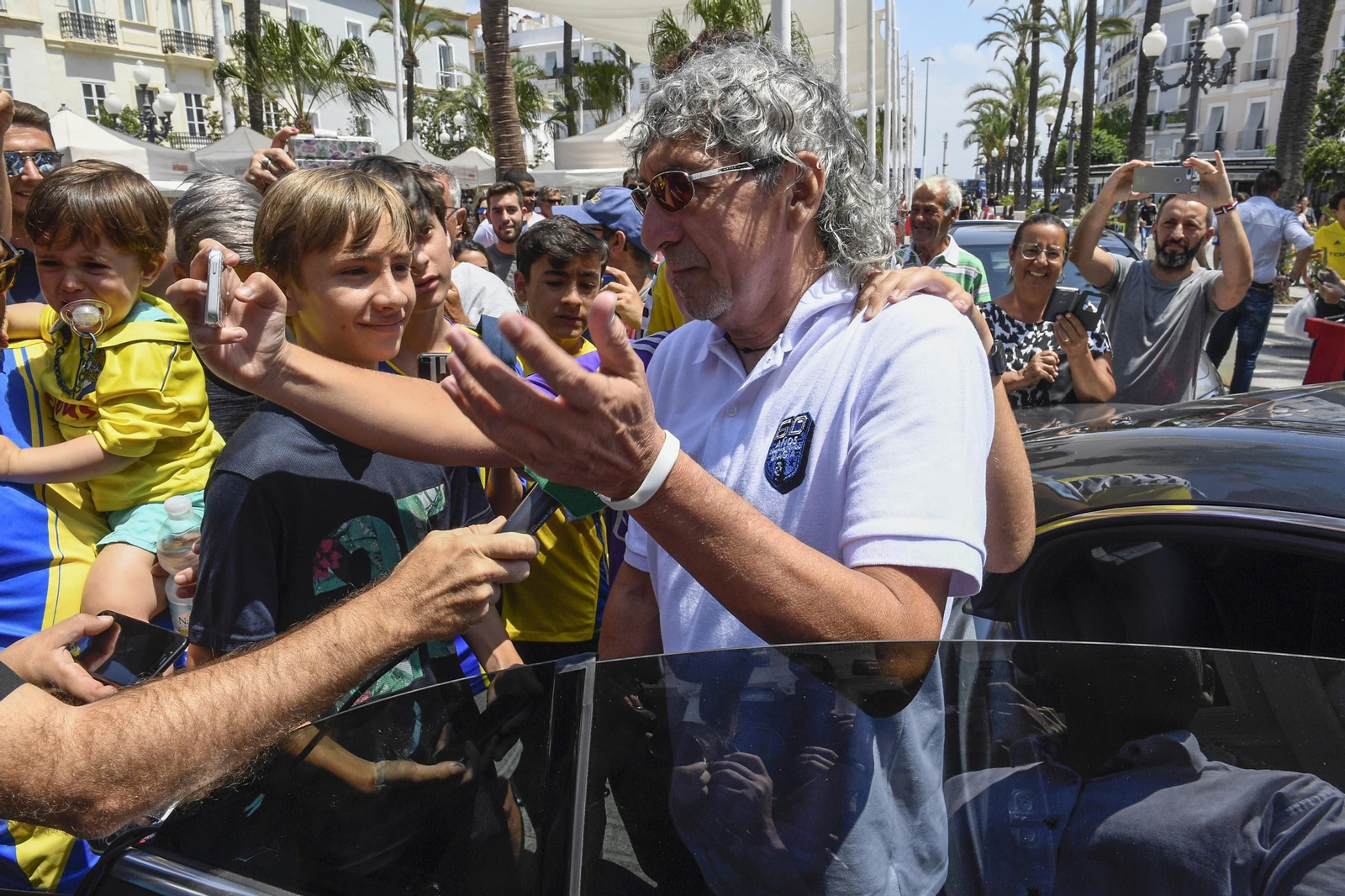 Mágico, alucinado con el recibimiento en Cádiz