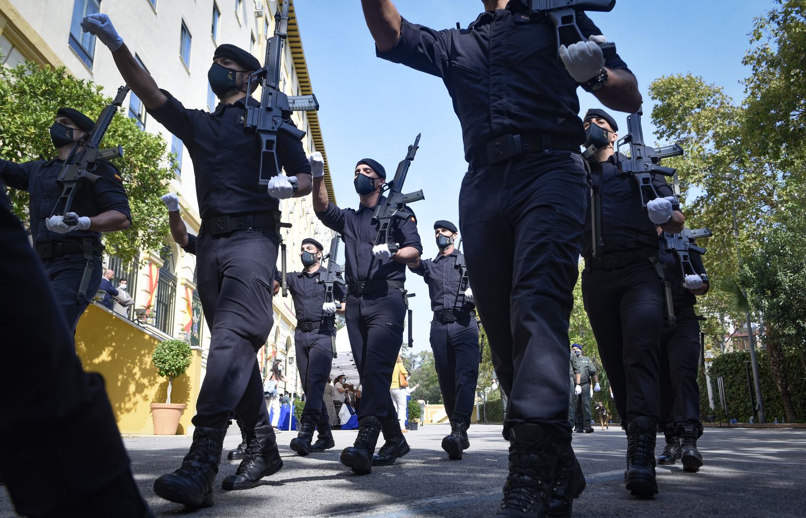El acto del día del Pilar de la Guardia Civil, en imágenes