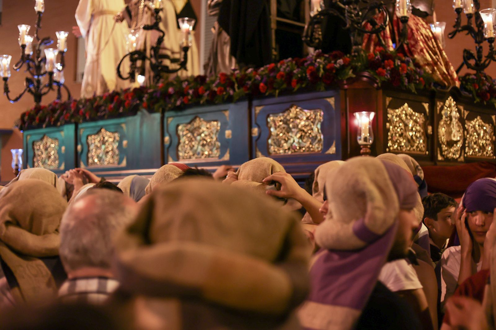 Imágenes de la procesión de Bendición.