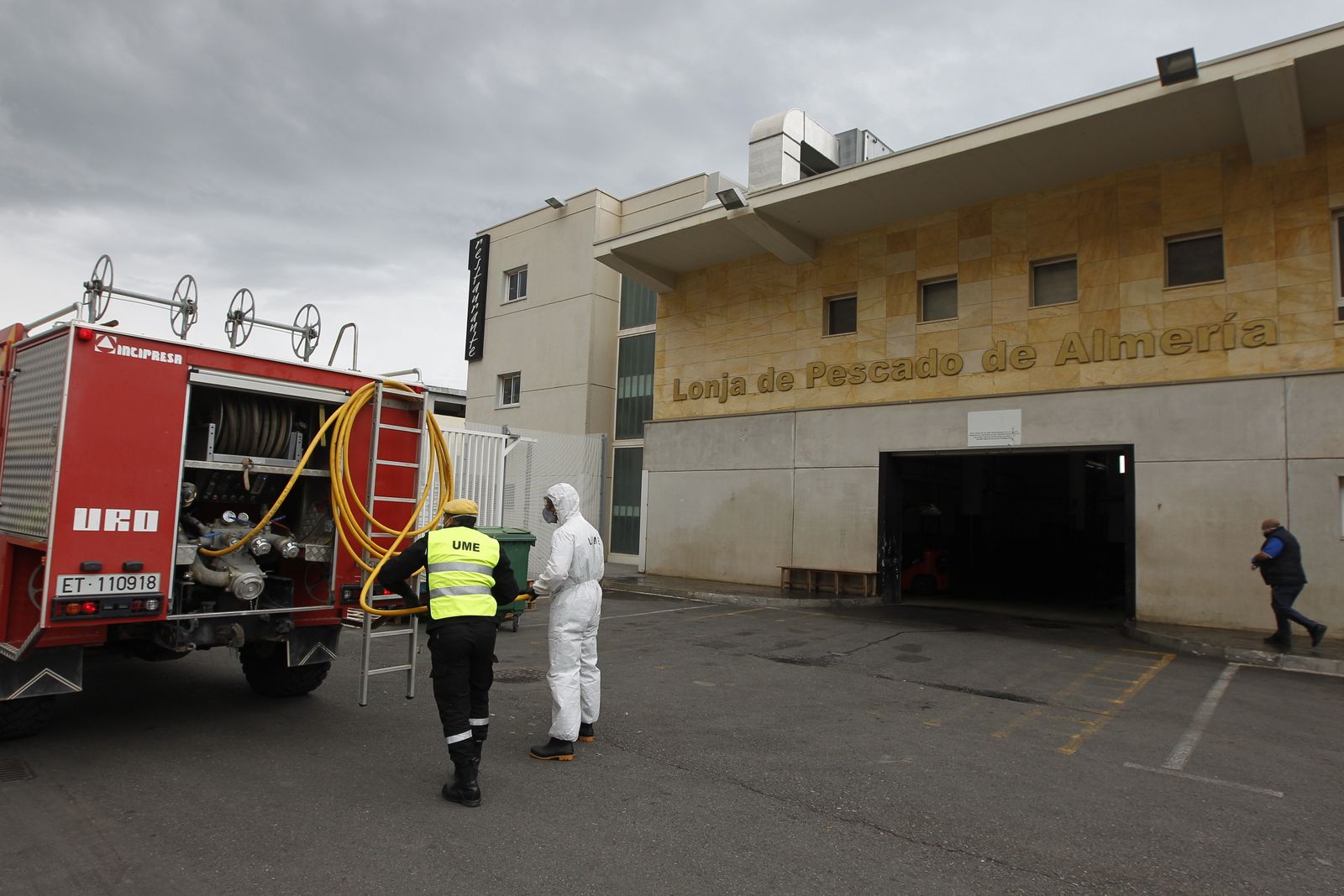 Fotogalería Coronavirus. Actuación UME en Almería.