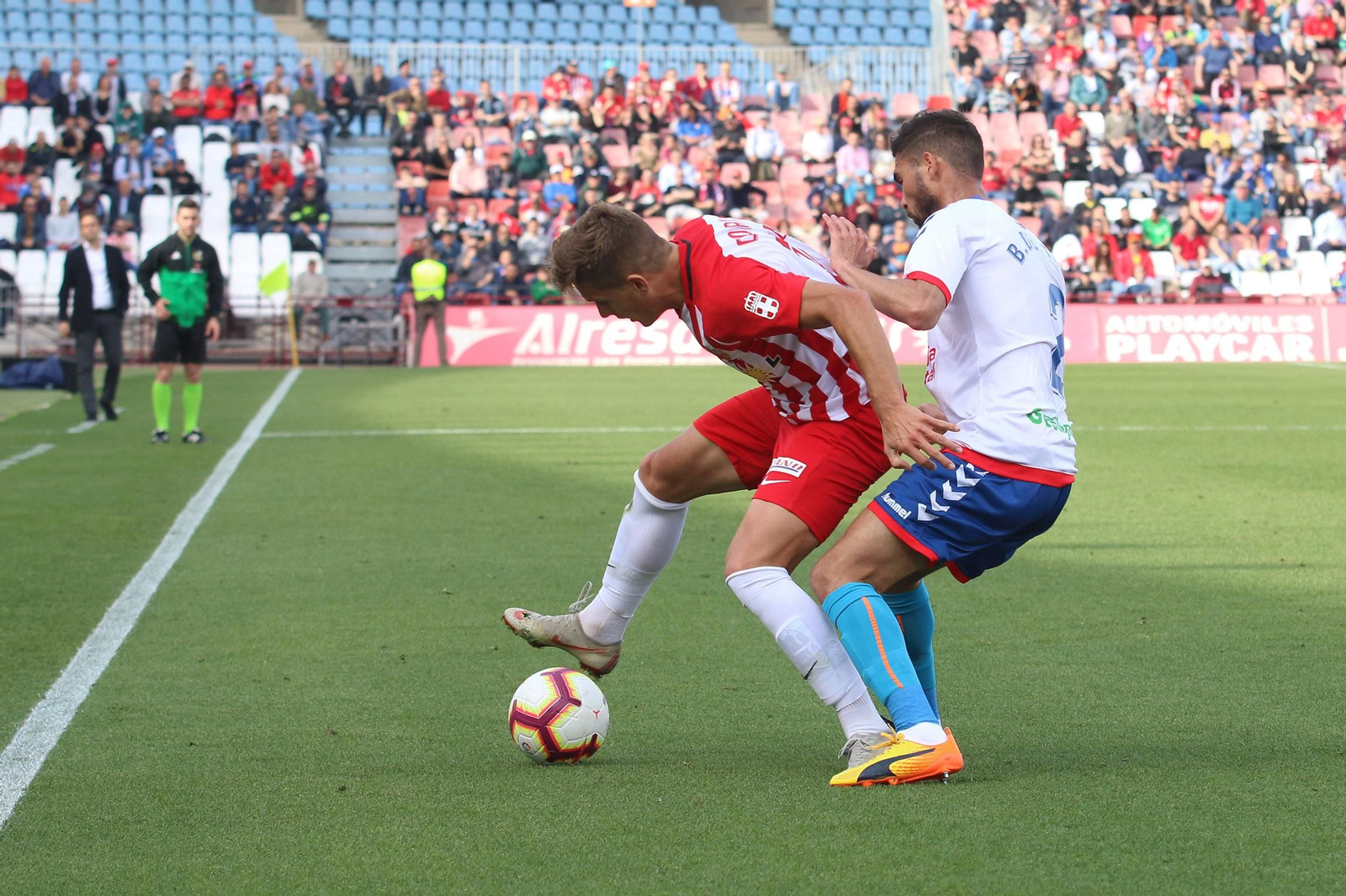 Las imágenes del Almería-Rayo Majadahonda