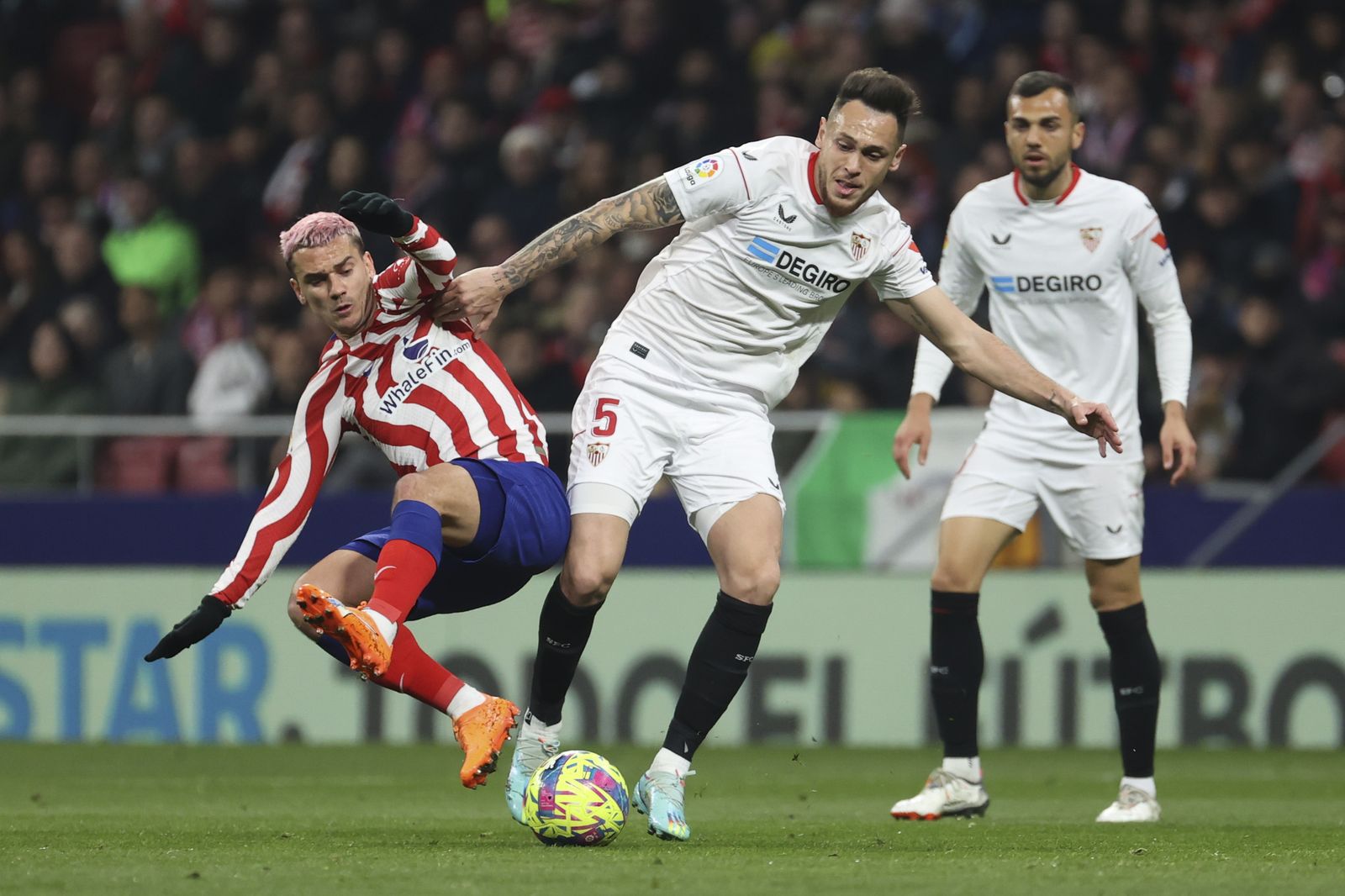 Las fotos de la debacle del Sevilla contra el Atlético