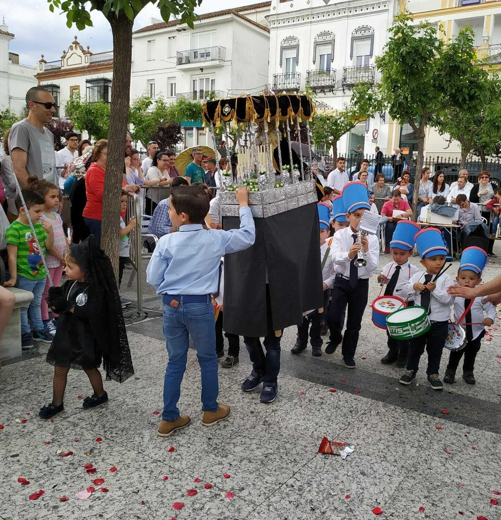 Uno de los pasos de la Semana Santa Chica de Aracena