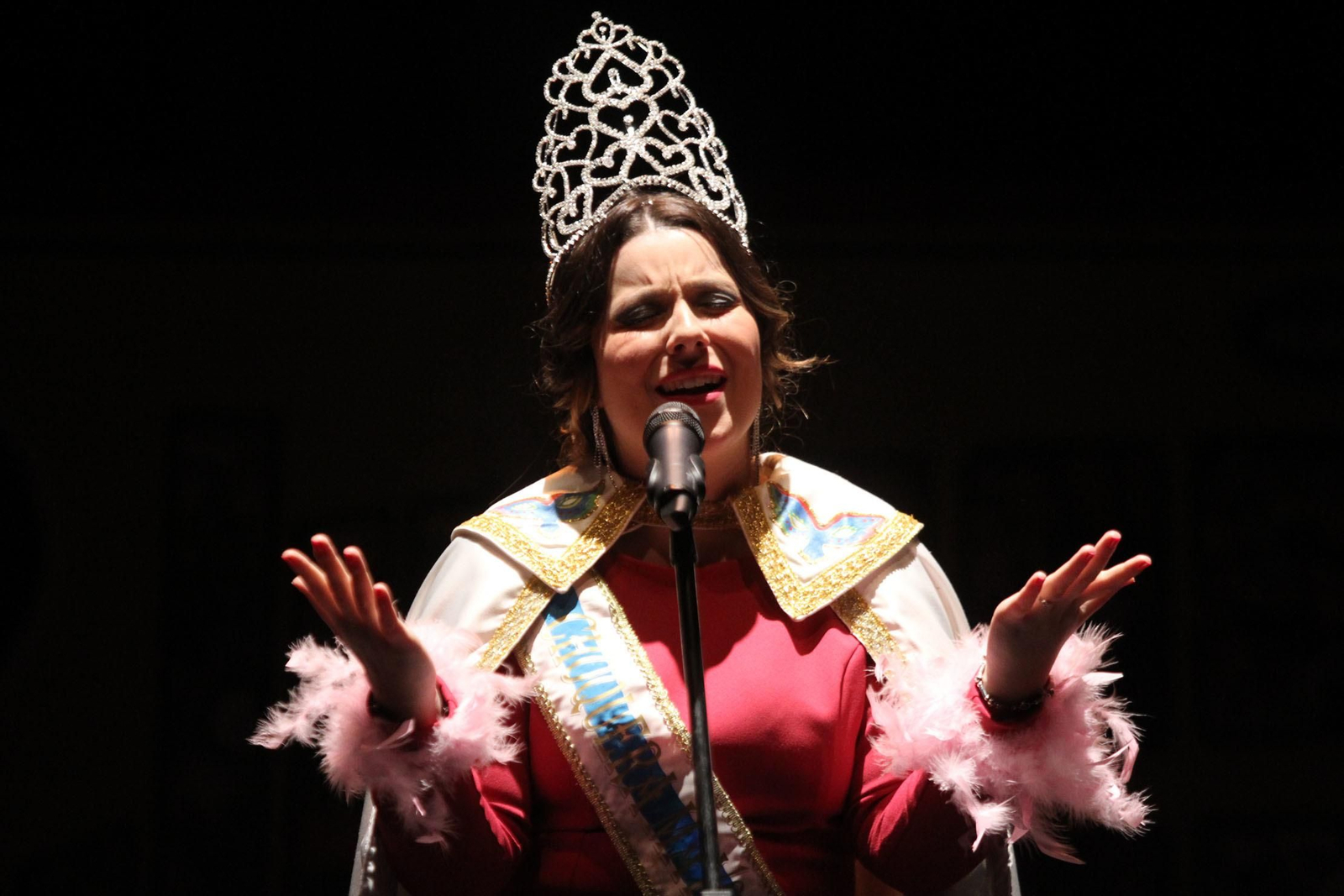 Gala de la coronación de  la choquera mayor e infantil del Carnaval Colombino 2018