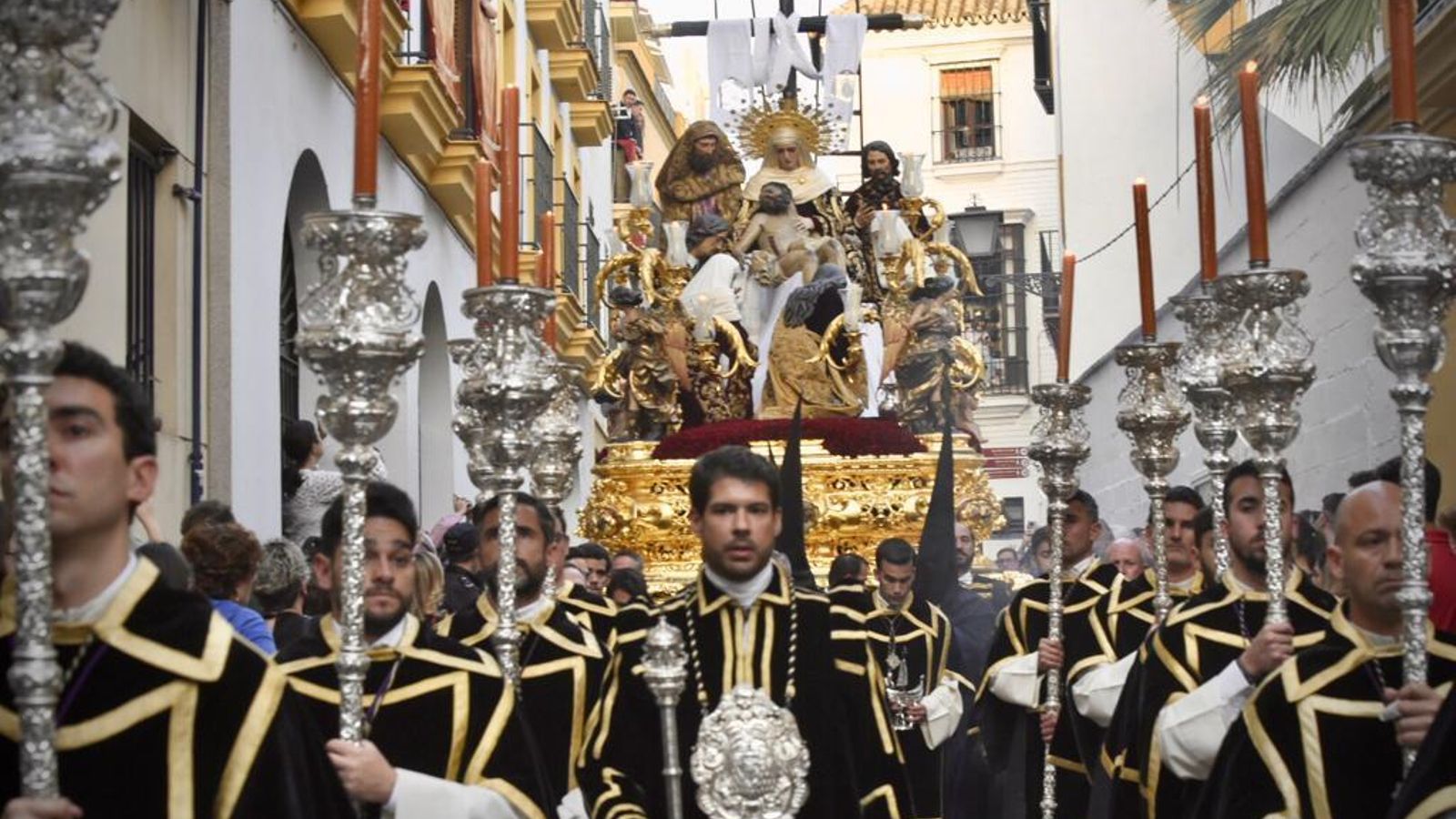 El paso de misterio de La Mortaja