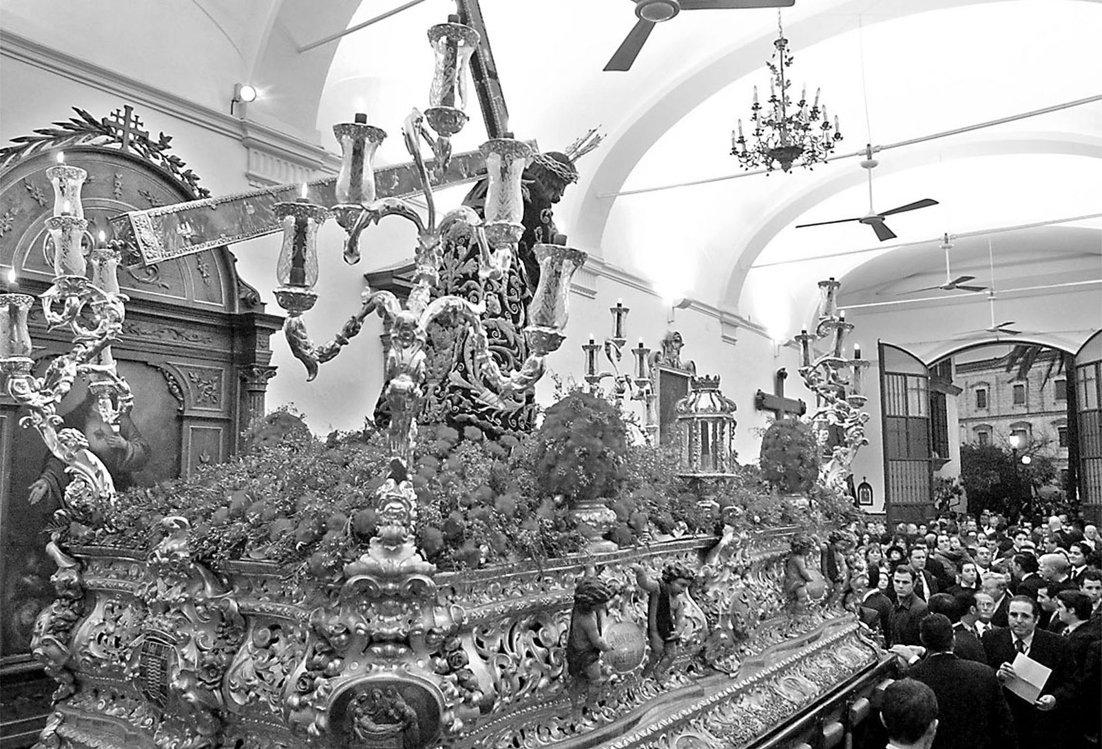 Jesús Nazareno la capilla de San Juan de Letrán hace veinte años.