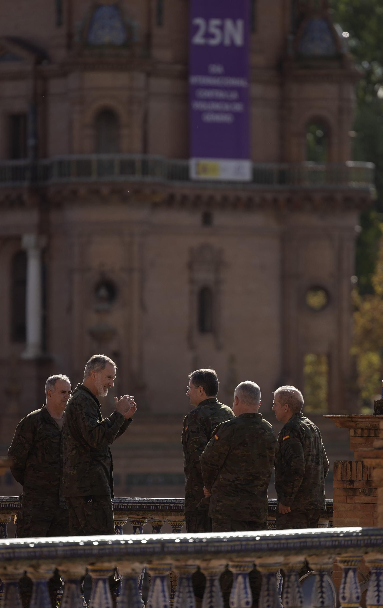 Las fotos de la visita de Felipe Vl a Capitanía