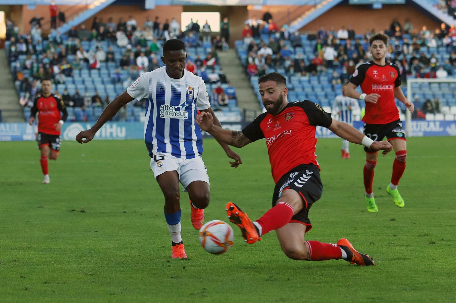 Imágenes del Recreativo de Huelva-Puente Genil