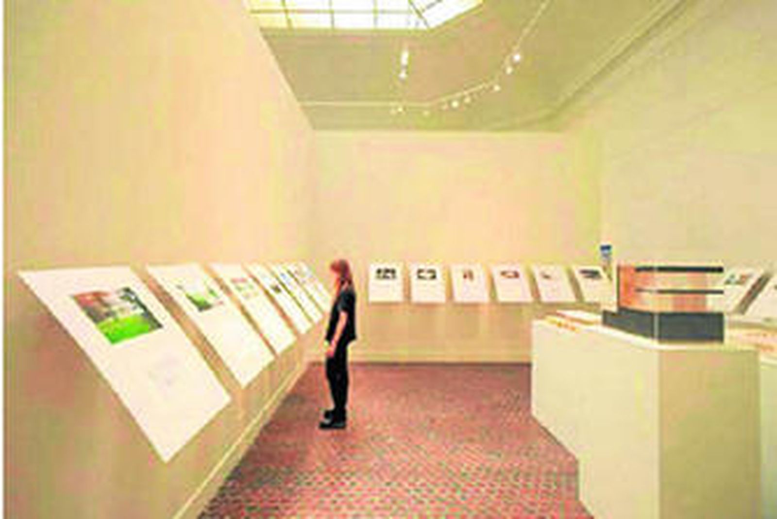 Imagen de la muestra flotante de Campo Baeza.