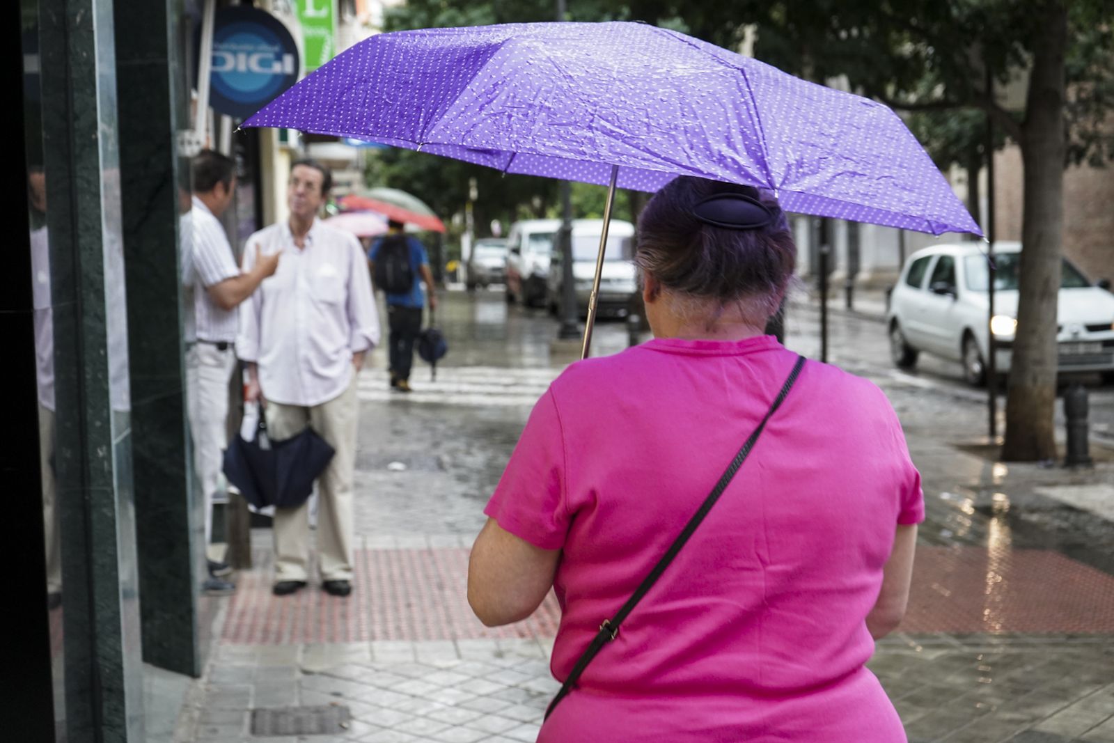 Granada da la bienvenida a un verano pasado por agua