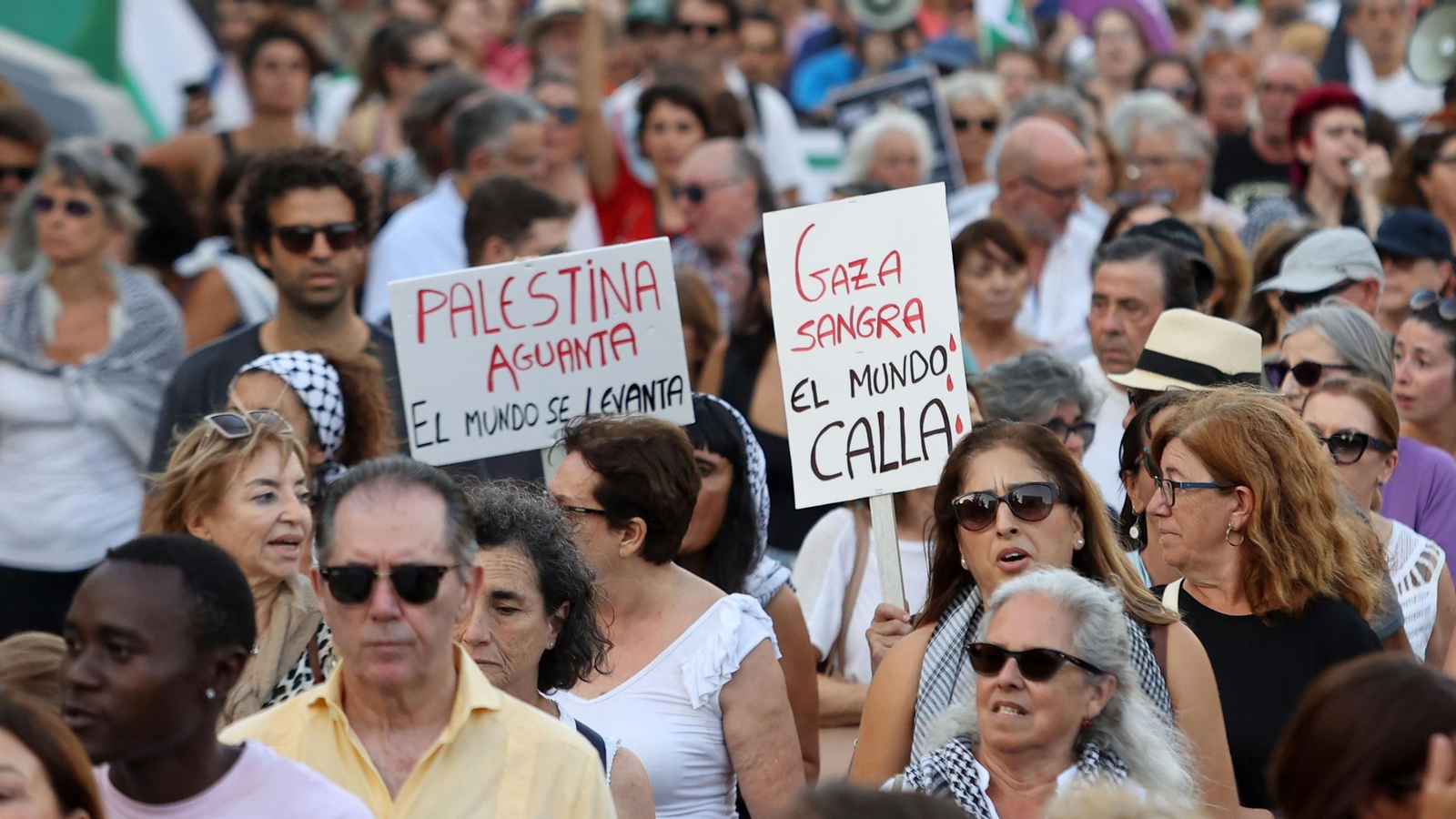 Imágenes de la manifestación 'Jerez con Palestina STOP Genocidio'