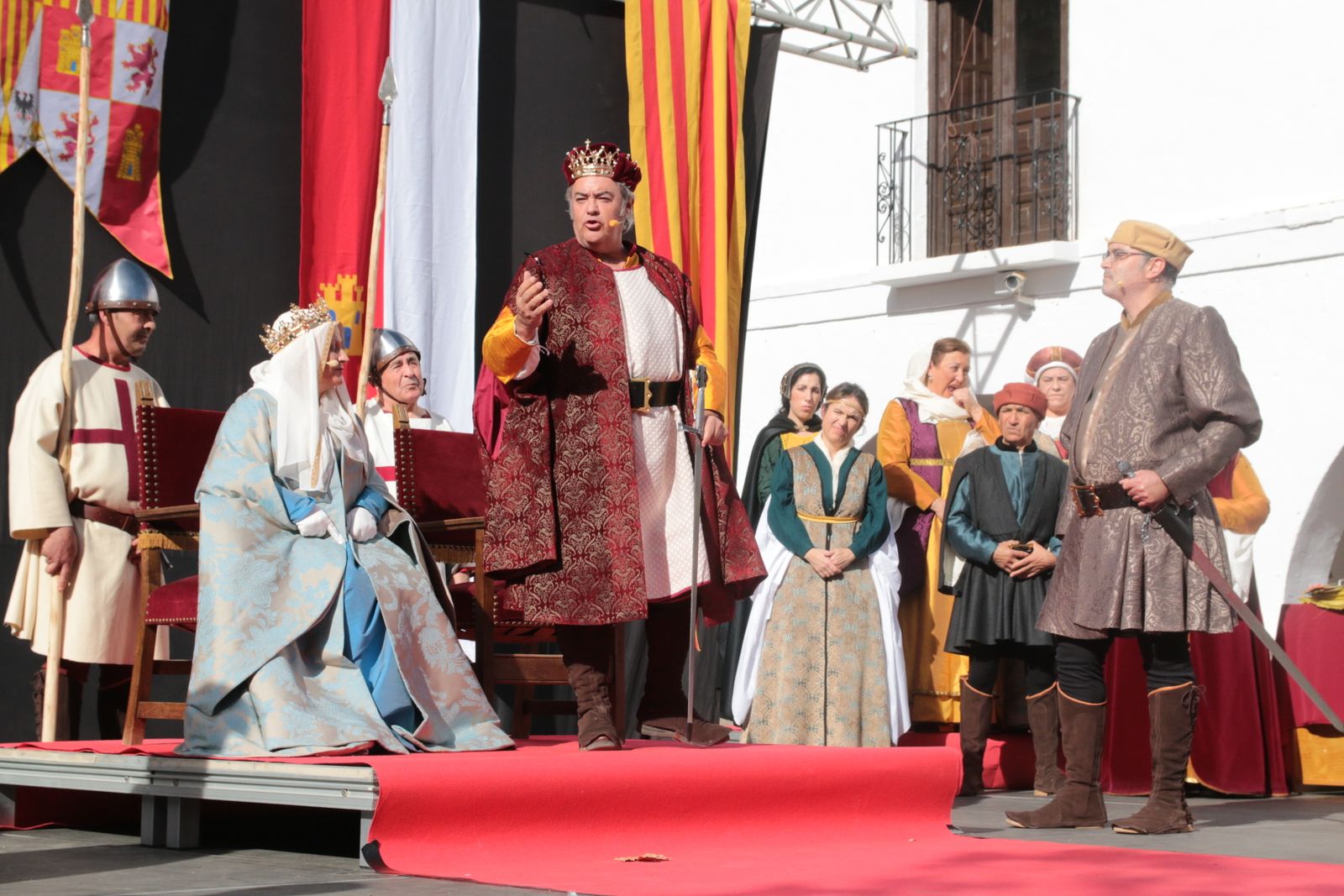 Los Reyes Católicos vuelven a Fiñana con la VIII Recreación Histórica