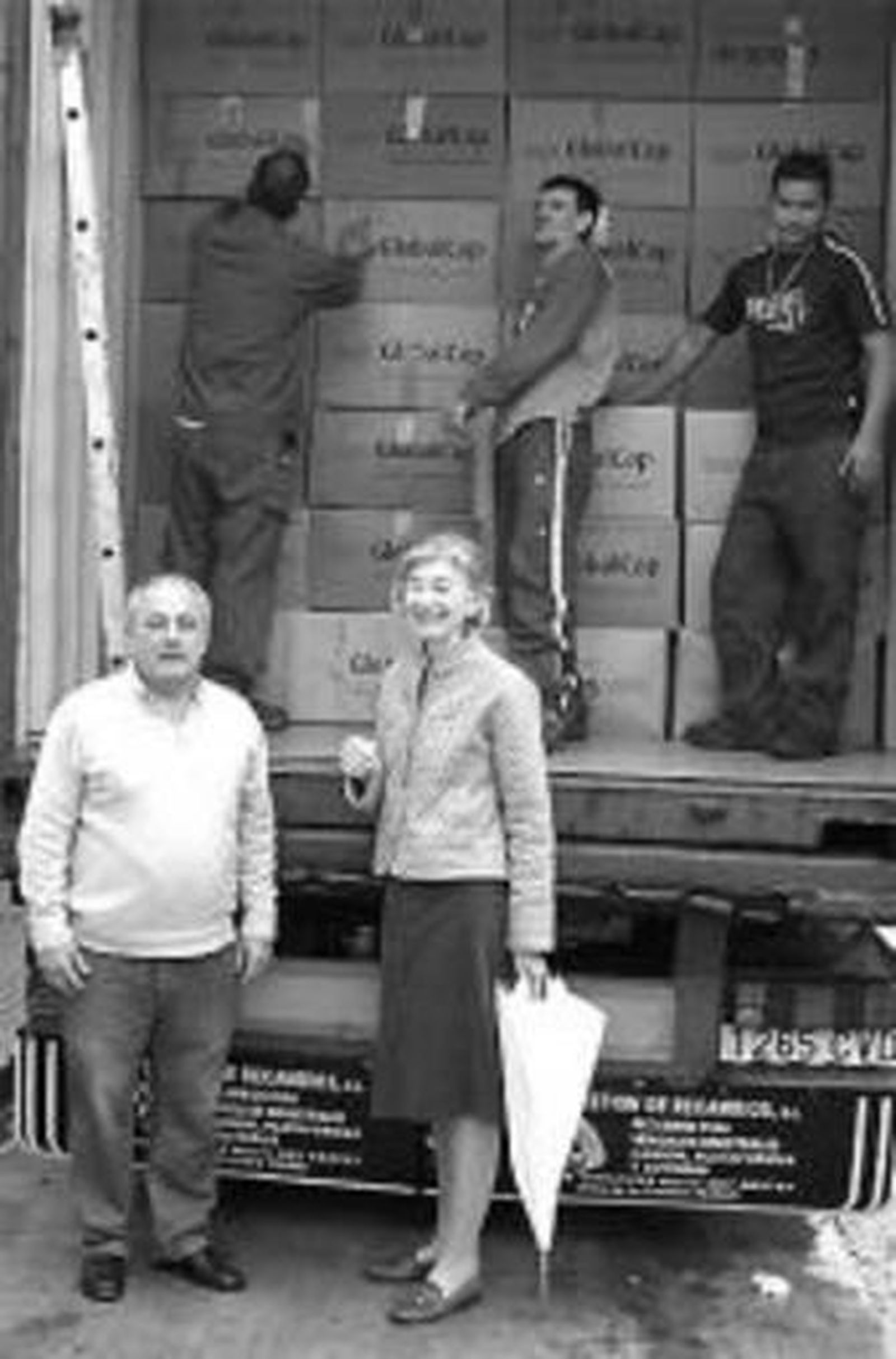 Patricia Lalor y Antonio Asenjo.