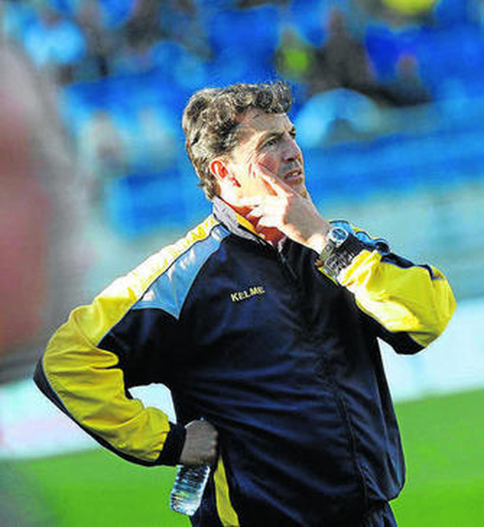 Jose González, en su etapa más reciente como entrenador del Cádiz.