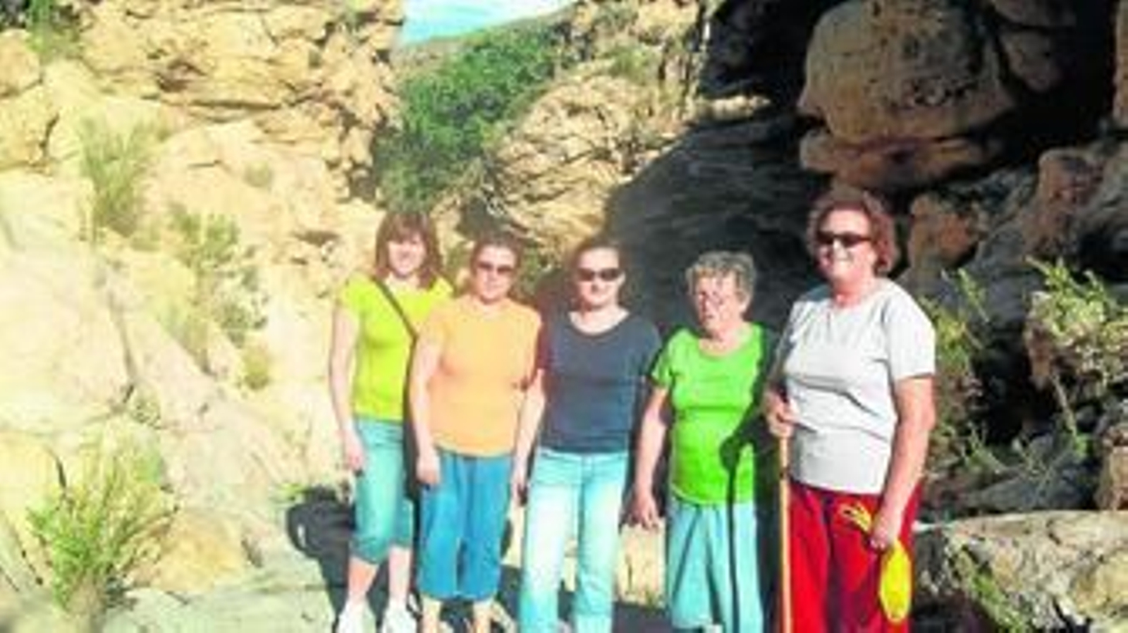 El Charco de las Palomas, el 'cañón' más visitado del cauce del río Antas