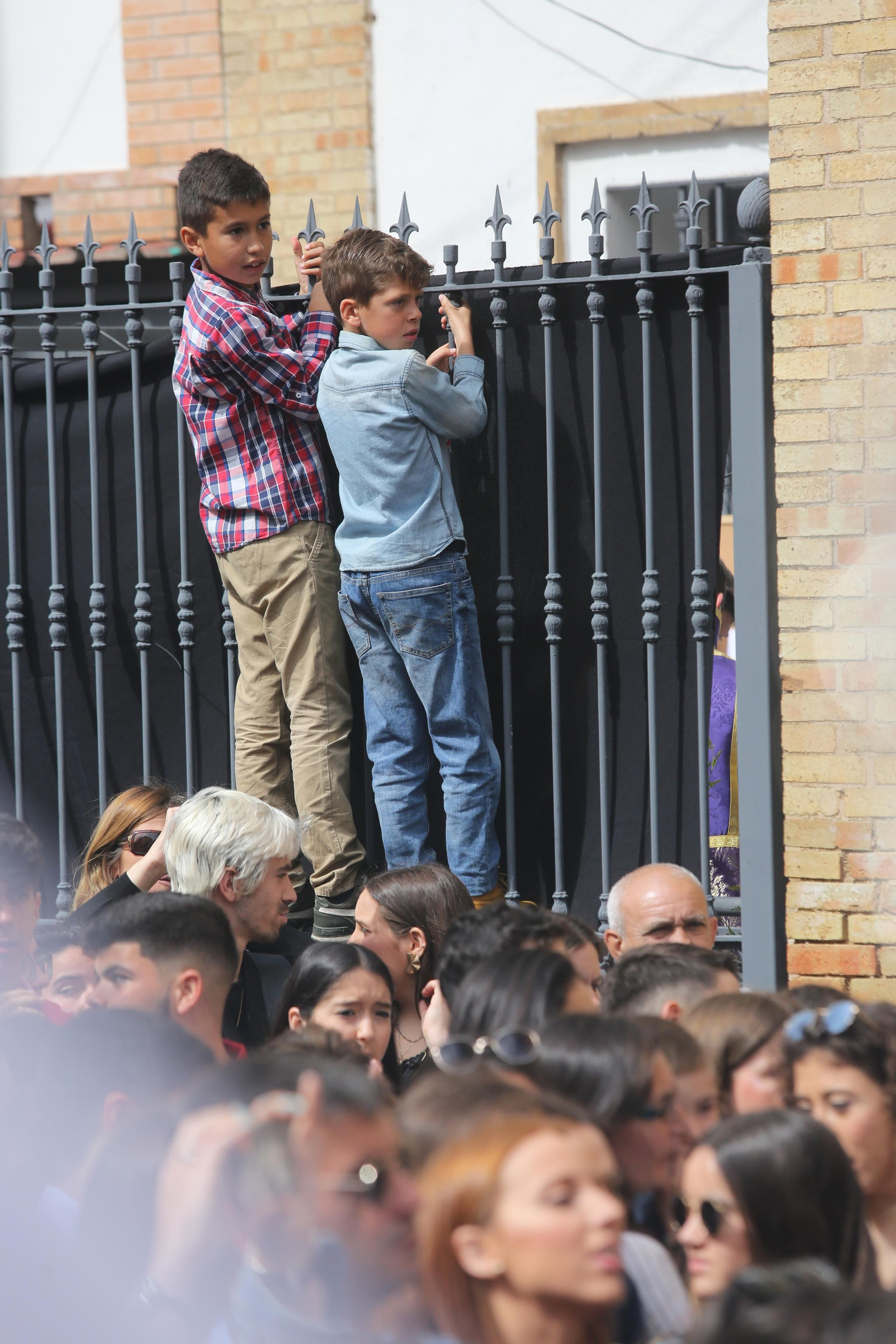 Imágenes de las Tres Caídas en el Lunes Santo 2019