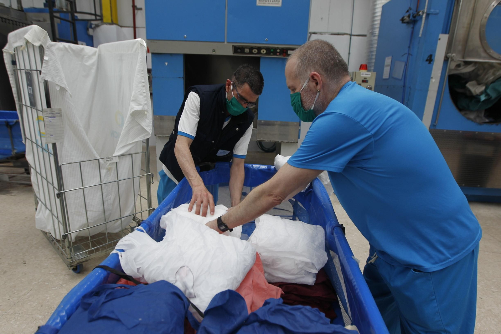 Fotogalería Lavandería de ropa hospitalaria
