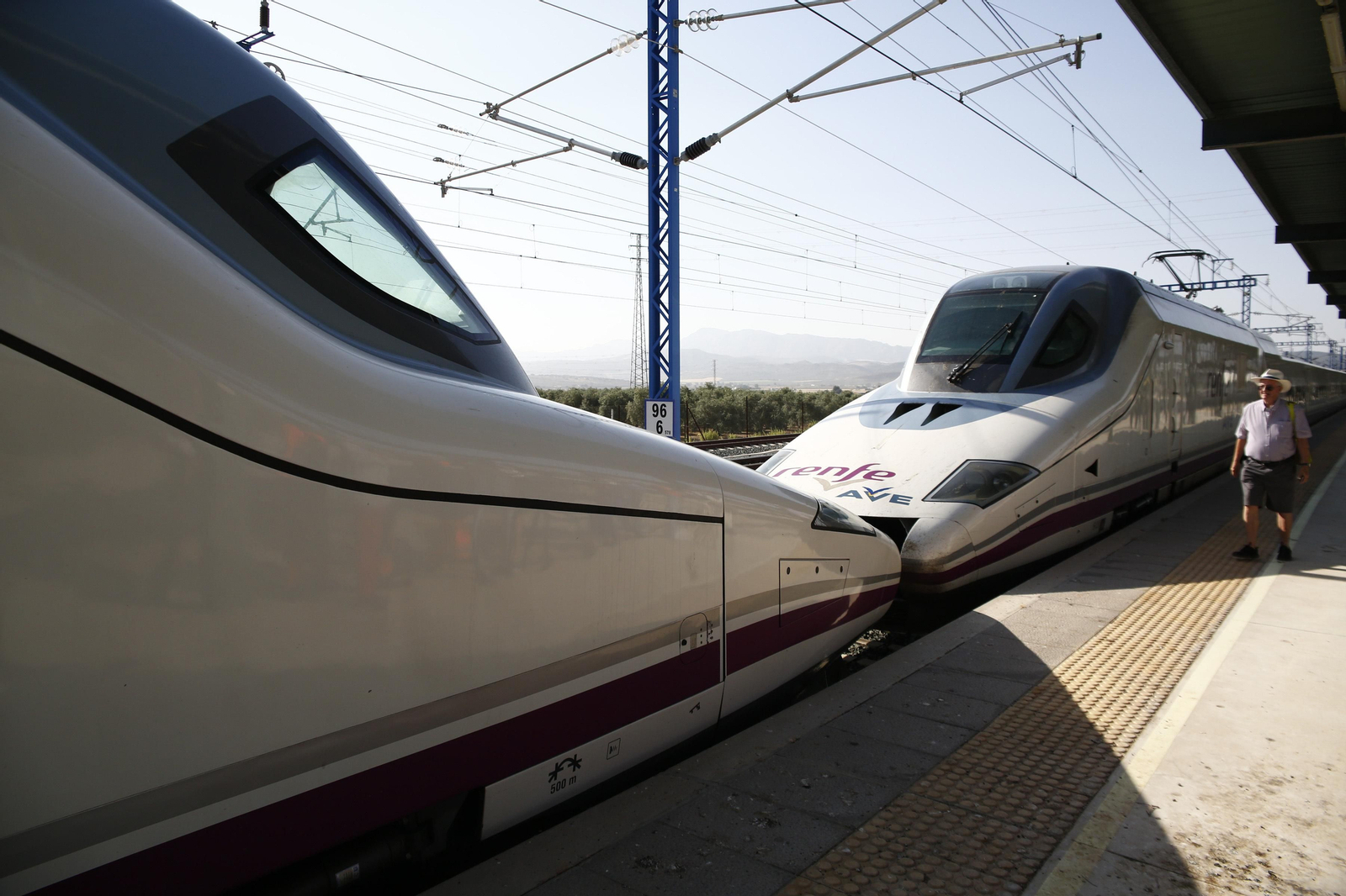 Las imágenes del primer día del AVE