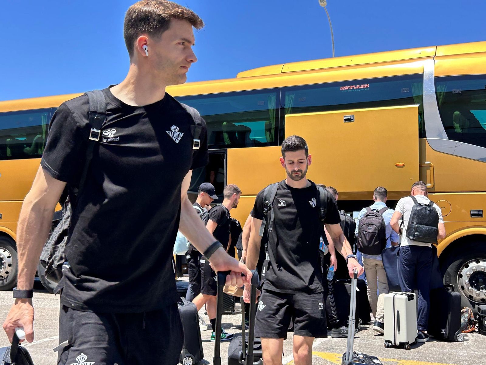 Las fotos del Betis en Breslavia