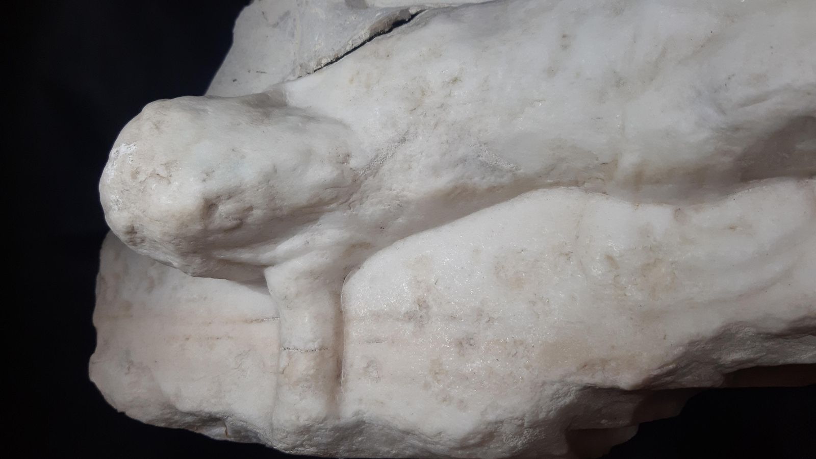 Detalle del crucificado.