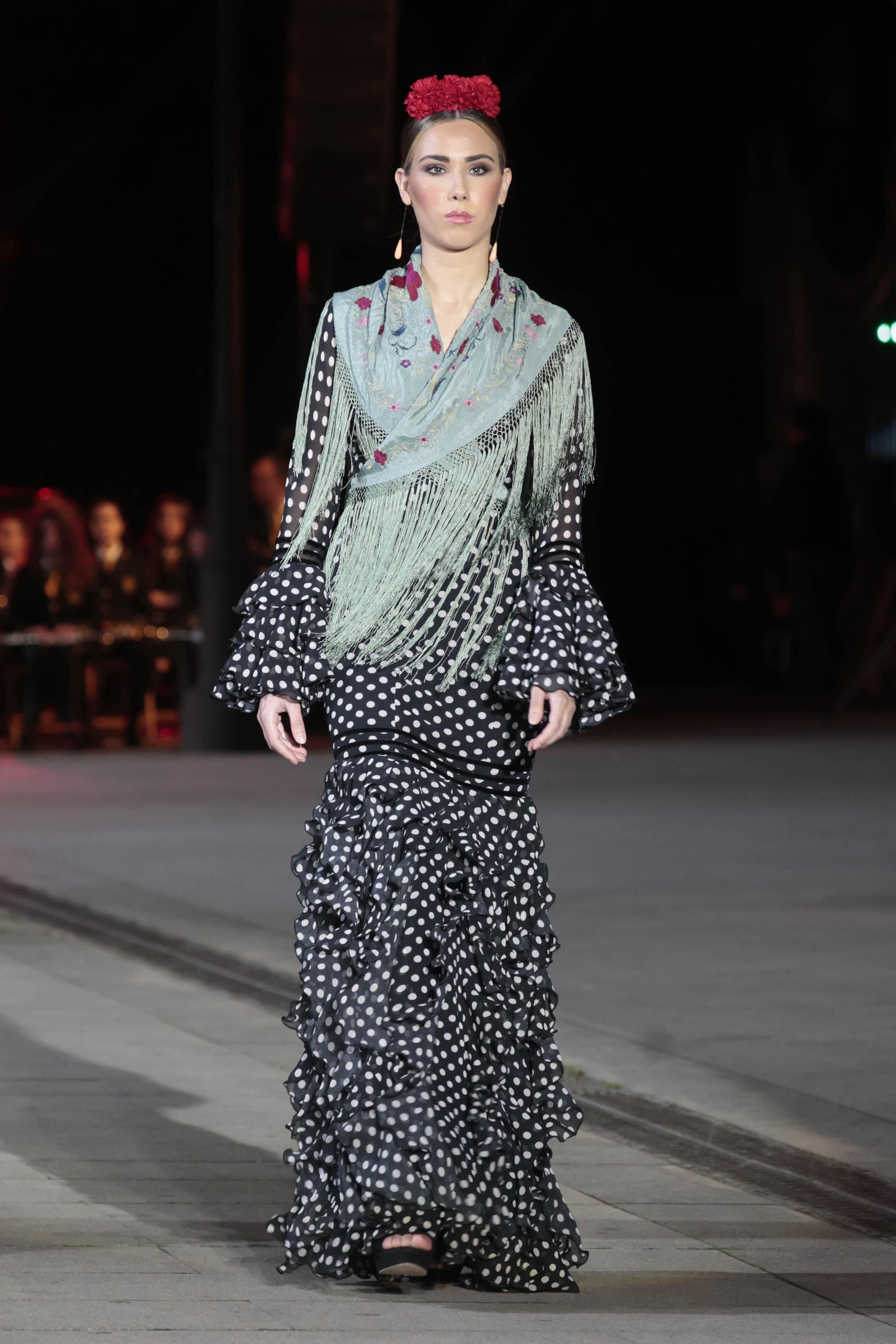 El desfile Andalucía es flamenca en el Palacio de San Telmo, todas las fotos