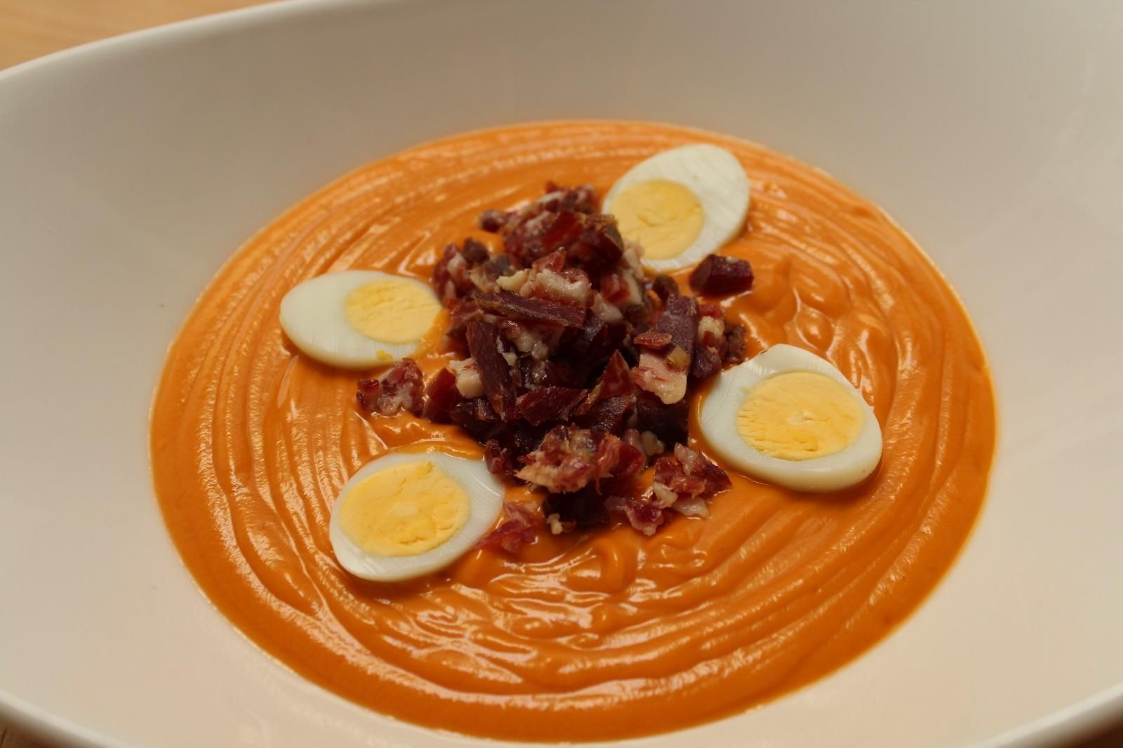 Salmorejo cordobés de Taberna La Montillana