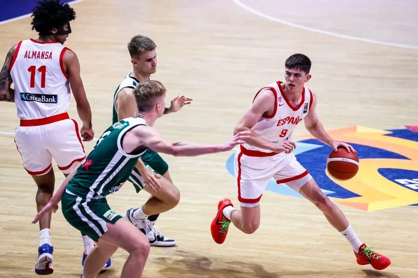 Eurobasket sub 20: Otra derrota de España con poco peso de los malagueños