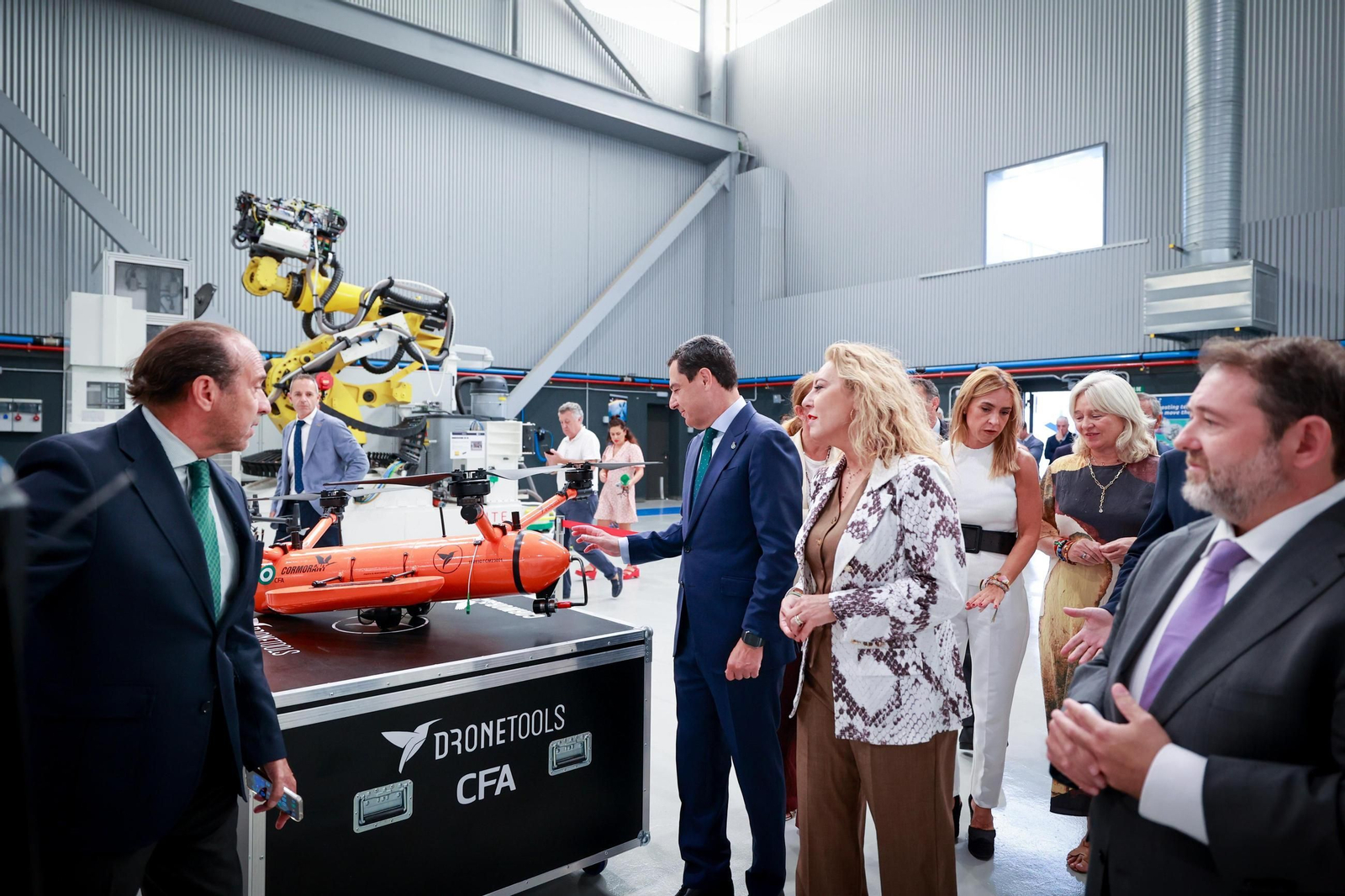 Imágenes de la inauguración del CFA en Puerto Real
