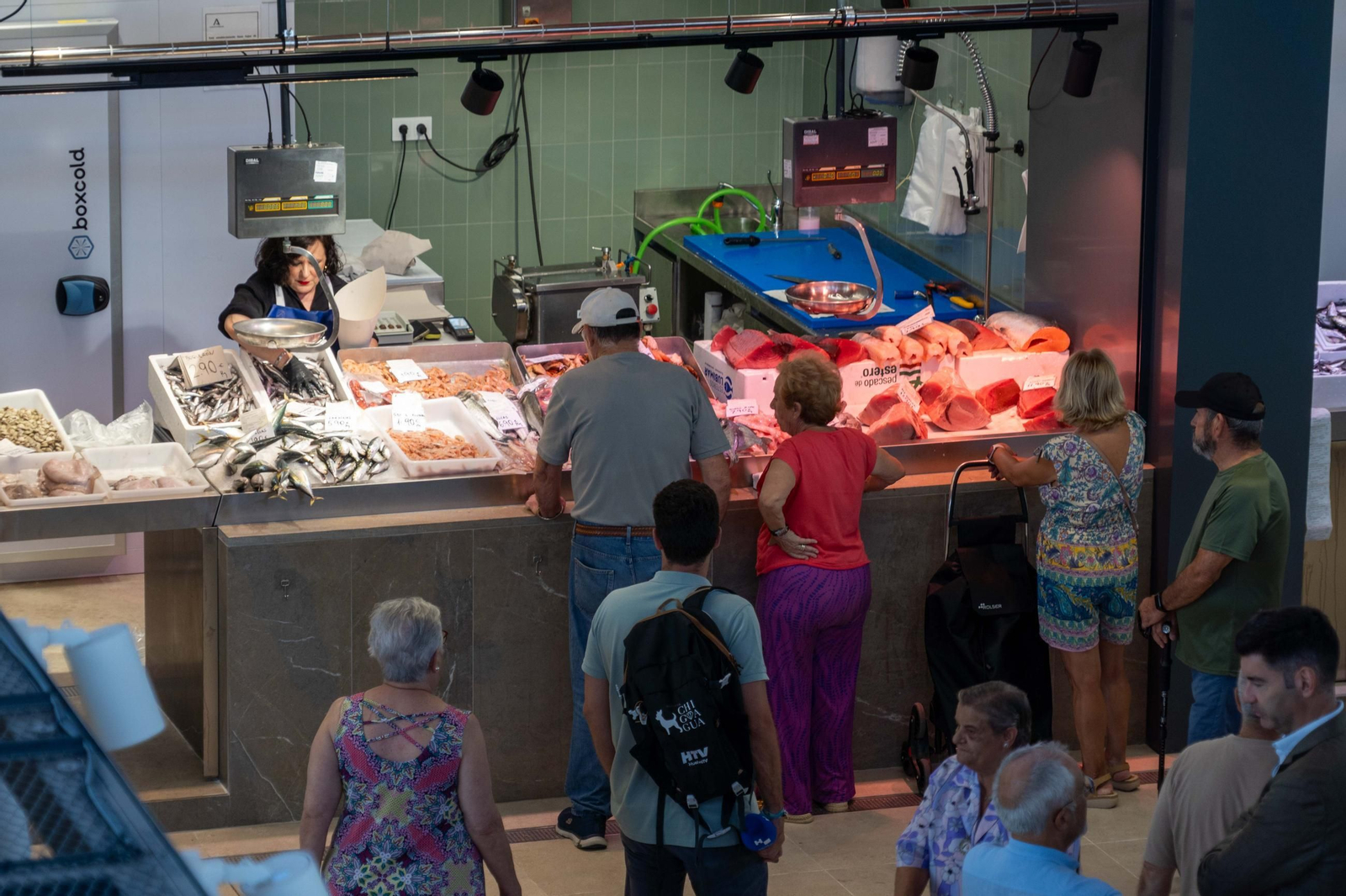 Imágenes del Mercado de San Sebastián, el día de su inauguración