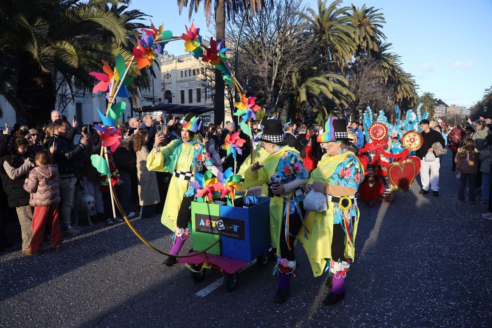 El Gran Desfile del Carnaval de Málaga, en imágenes