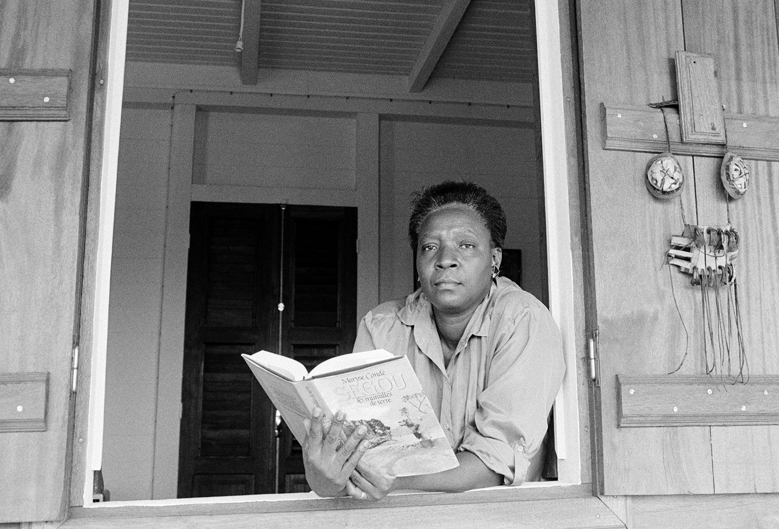 Maryse Condé (Pointe-à-Pitre, Guadalupe, 1937), en una imagen tomada en 1986.