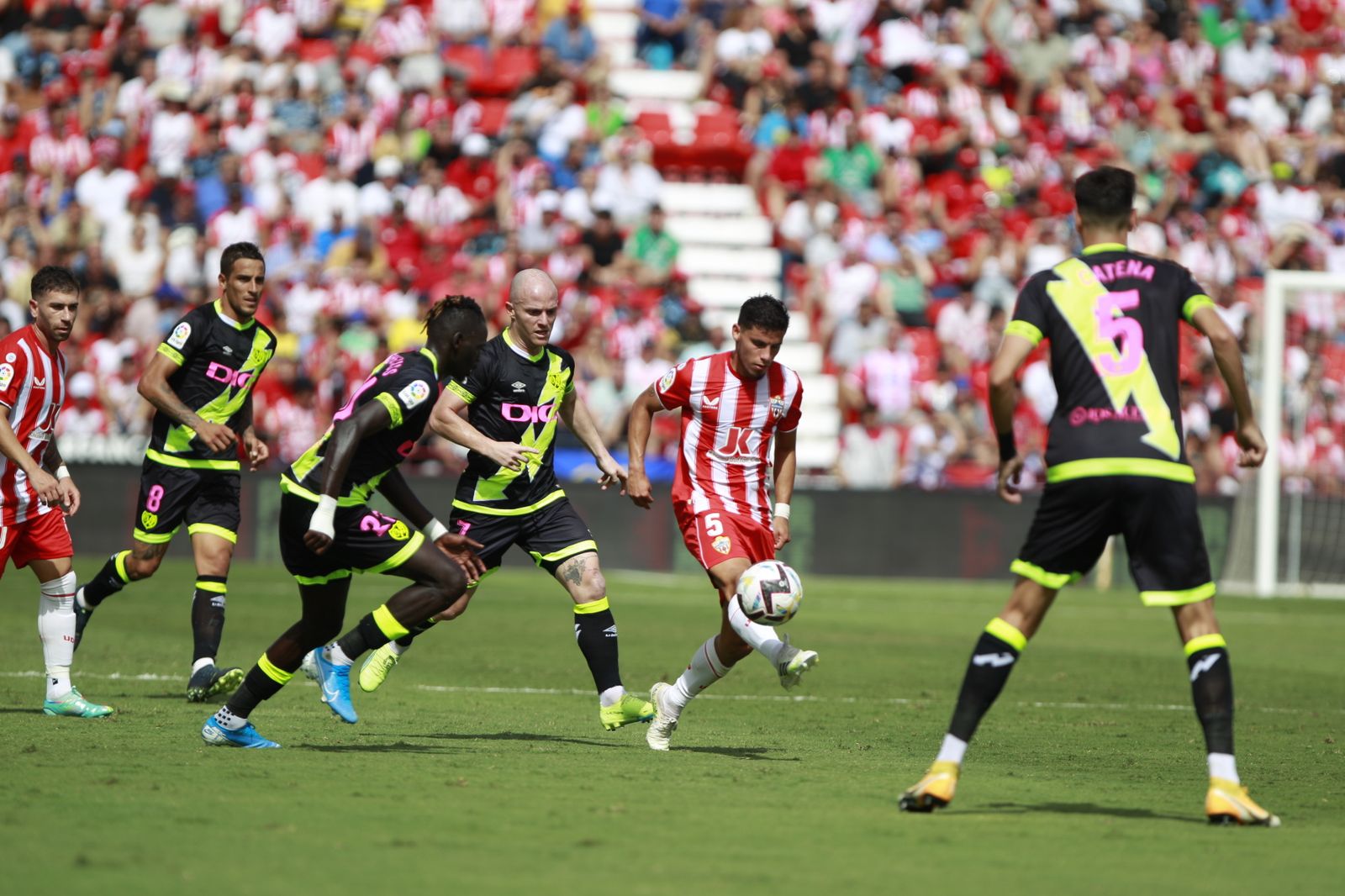 Imágenes de la U.D. Almería-Rayo Vallecano