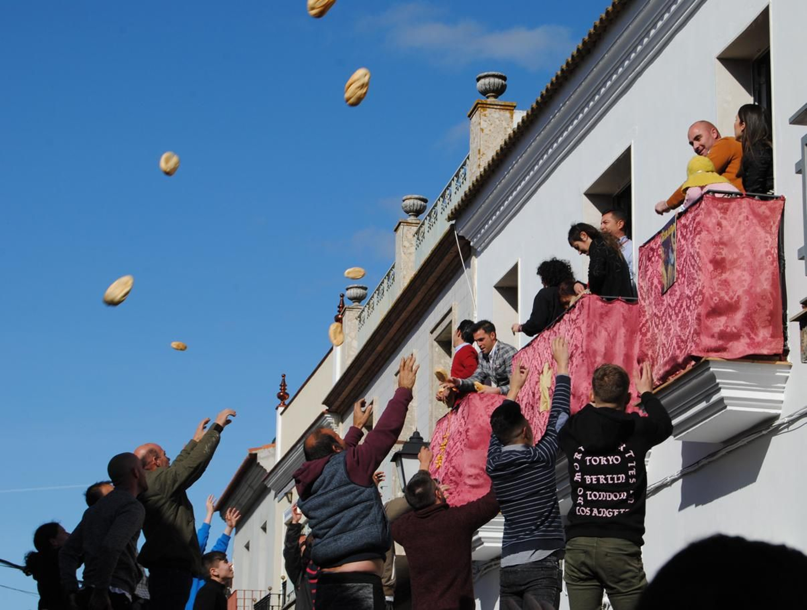 Una de las tiradas en honor de San Antonio Abad.