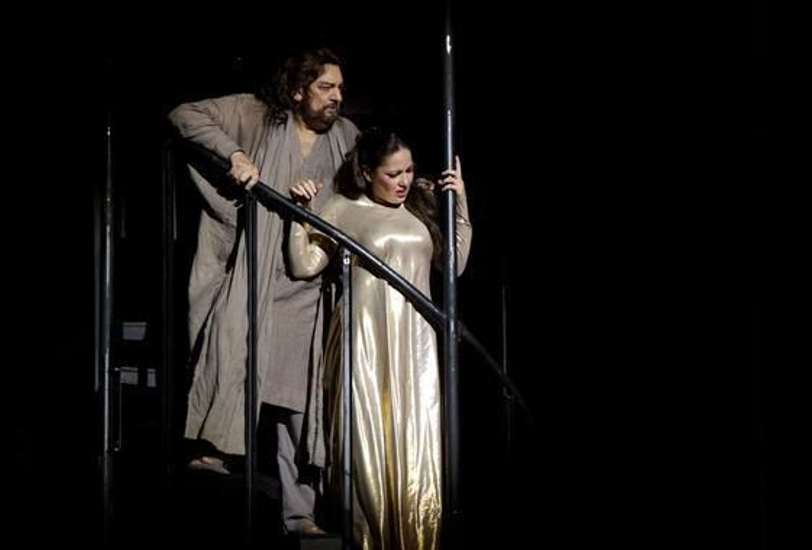 Imágenes del ensayo general de 'Thaïs', de Jules Massenet. / Antonio Pizarro