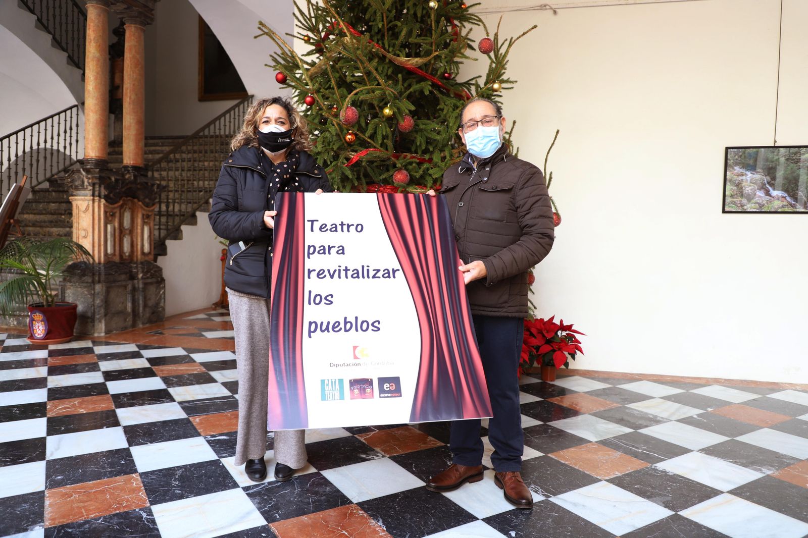 Presentación del programa de la Delegación de Cultura en la Diputación de Córdoba: Teatro para revitalizar los pueblos.