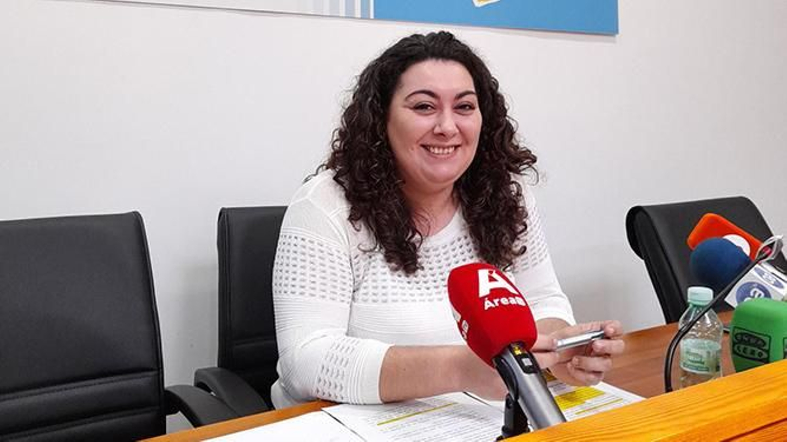 La vicepresidenta de la Mancomunidad Jessica Barea.