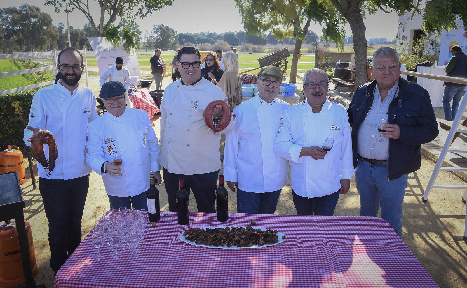 Un día de matanza en una finca sevillana
