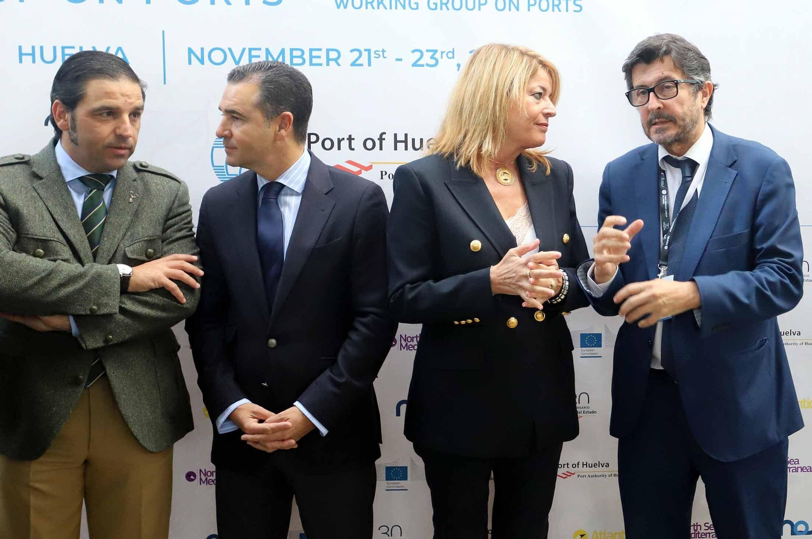 Imágenes de la jornada de los Corredores Europeos Atlántico, Mar del Norte-Mediterráneo y Autopistas del Mar