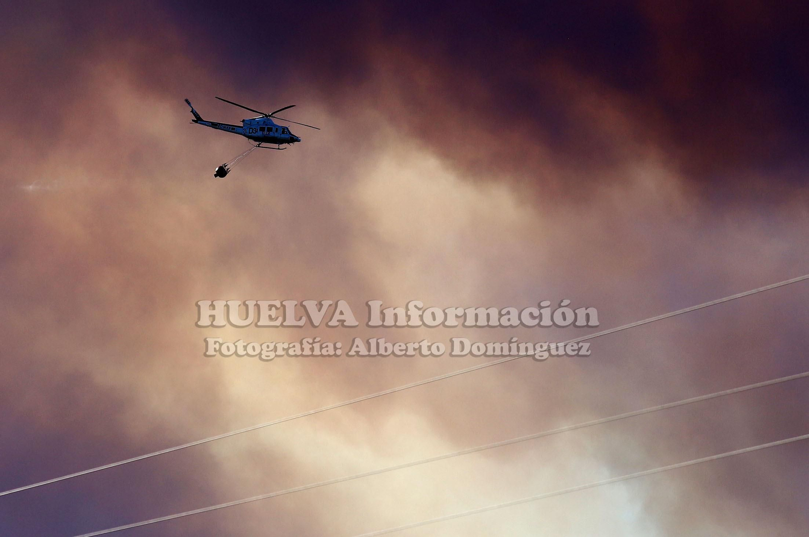 Imágenes del incendio de Fuente de la Corcha