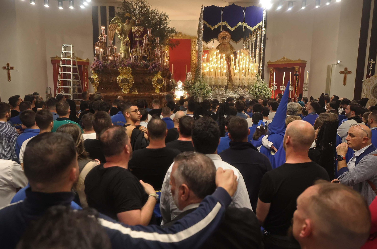 Fotos del Domingo de Ramos en Algeciras: La Borriquita y Oración en el Huerto
