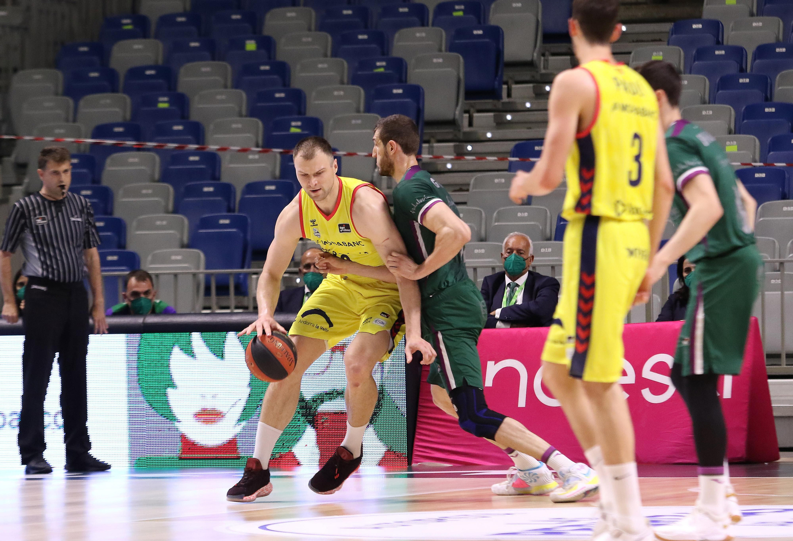 El Unicaja-Morabanc Andorra, en fotos