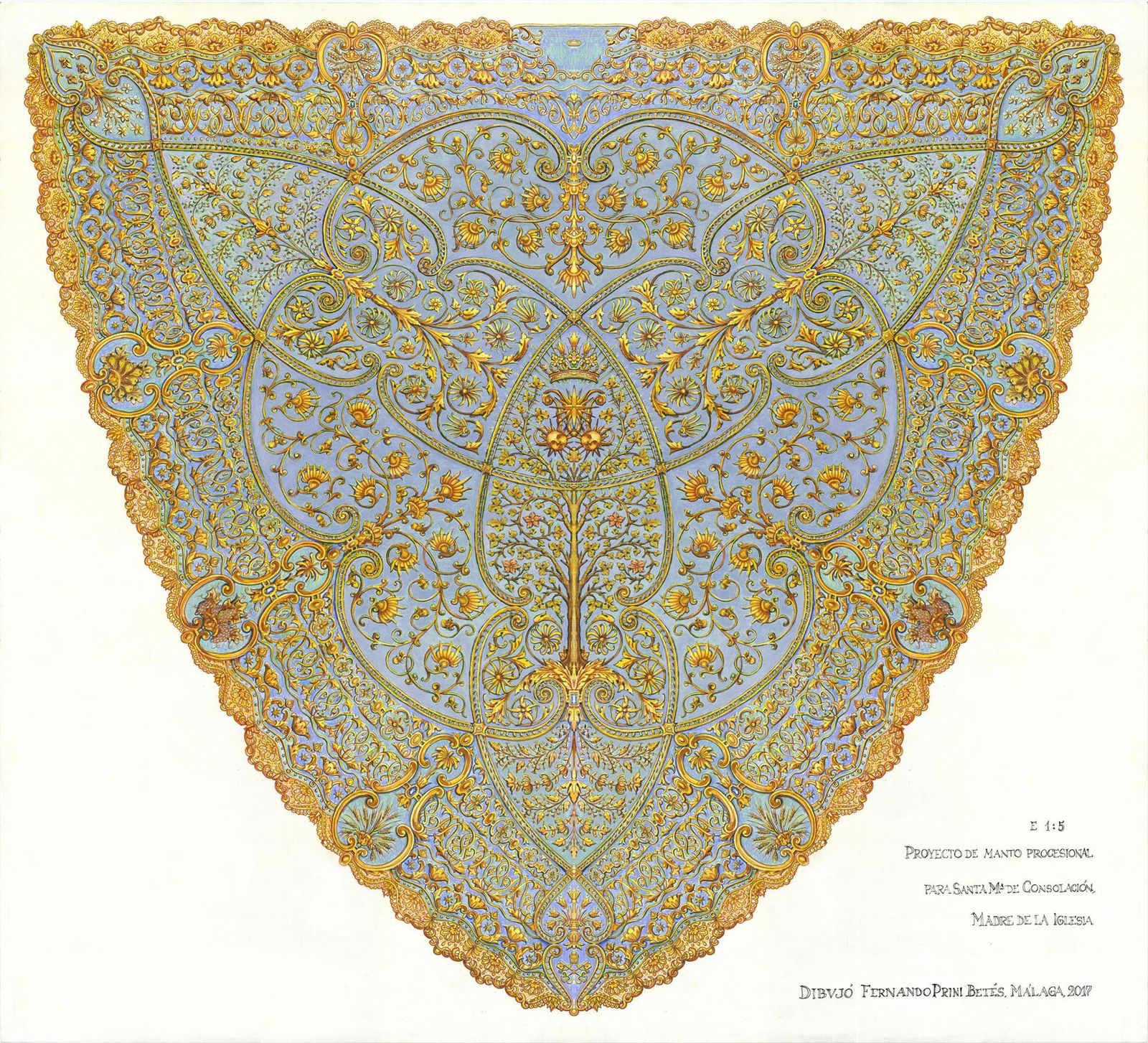 El diseño de este nuevo manto