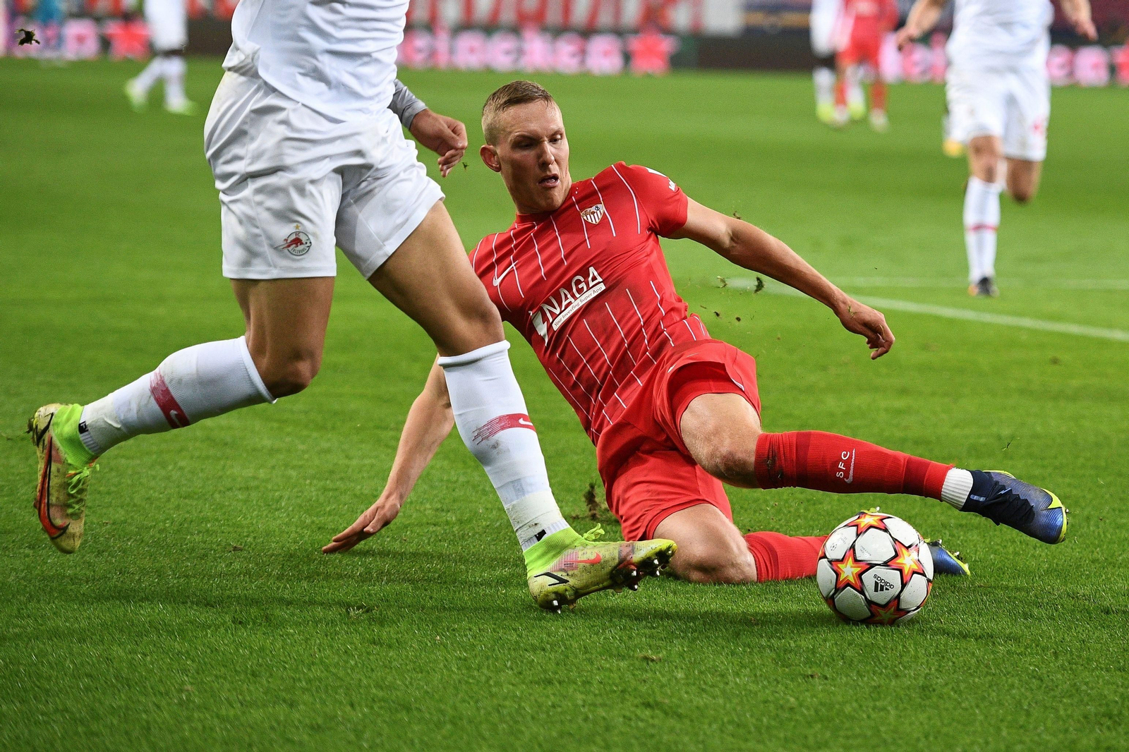 Las imágenes del Salzburgo-Sevilla de la Champions League