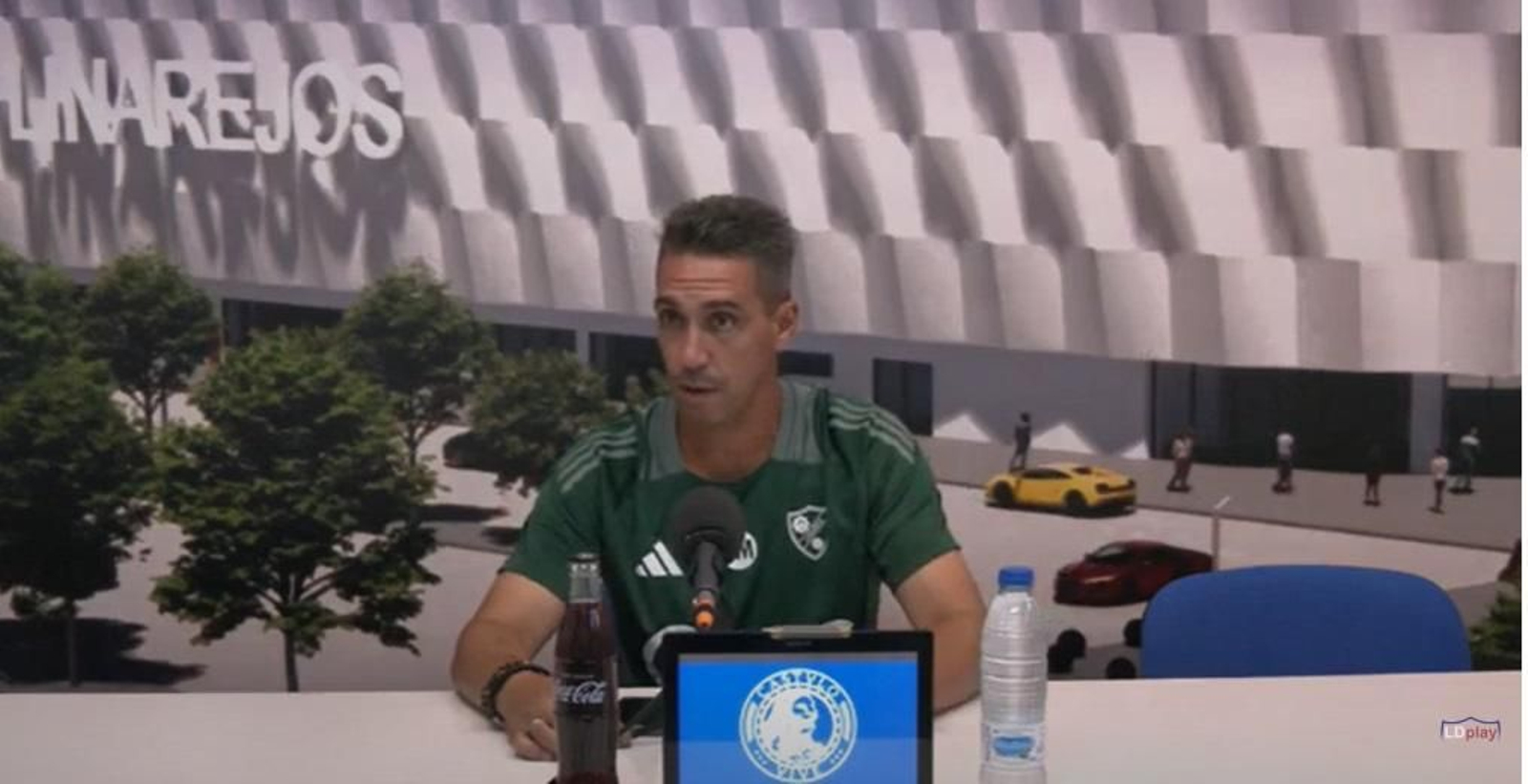 Juan Antonio Milla, en rueda de prensa.