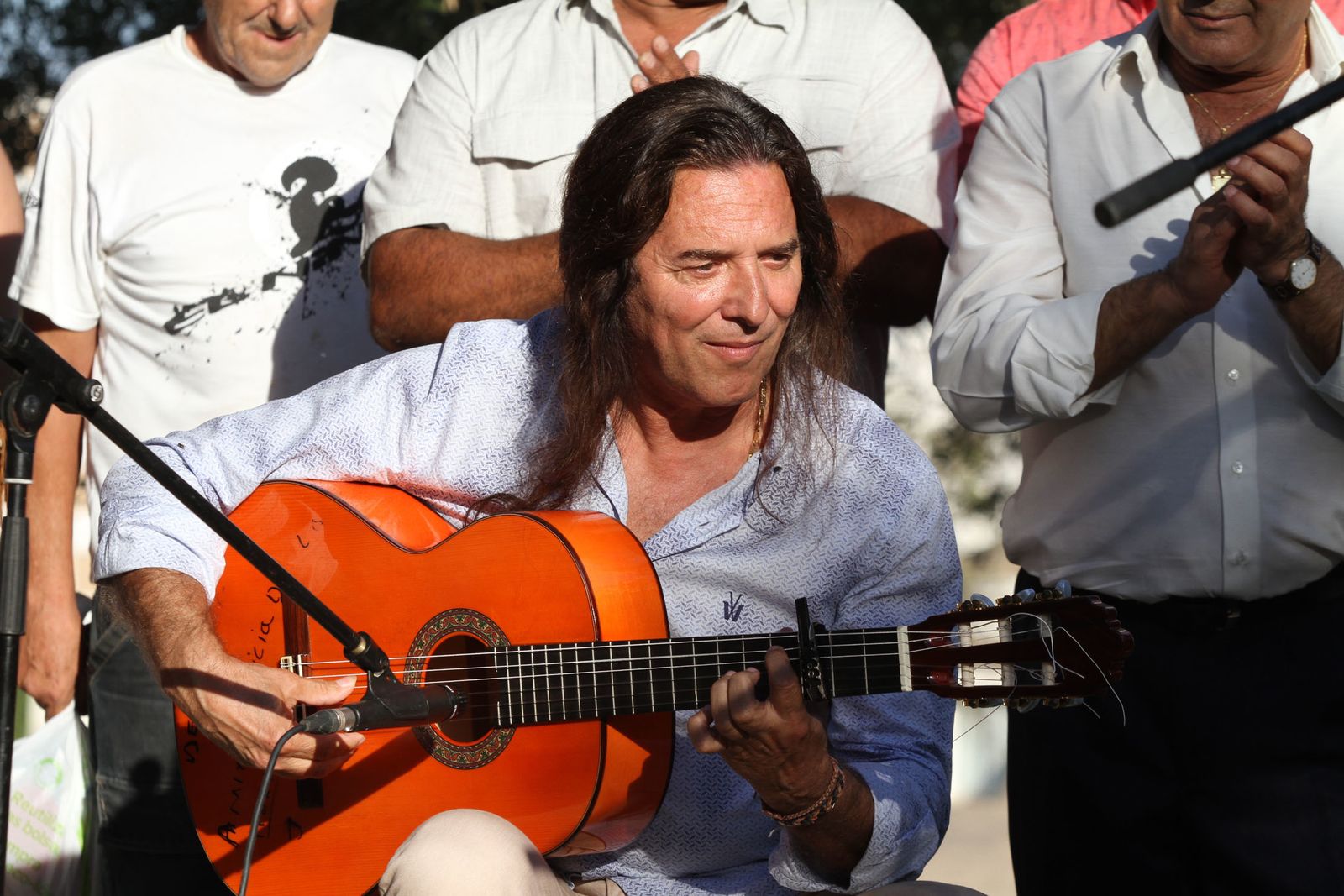 Inaguración del monumento al Niño Miguel.