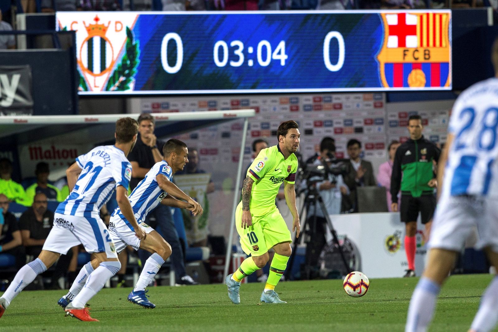 Las imágenes del Leganés-Barcelona