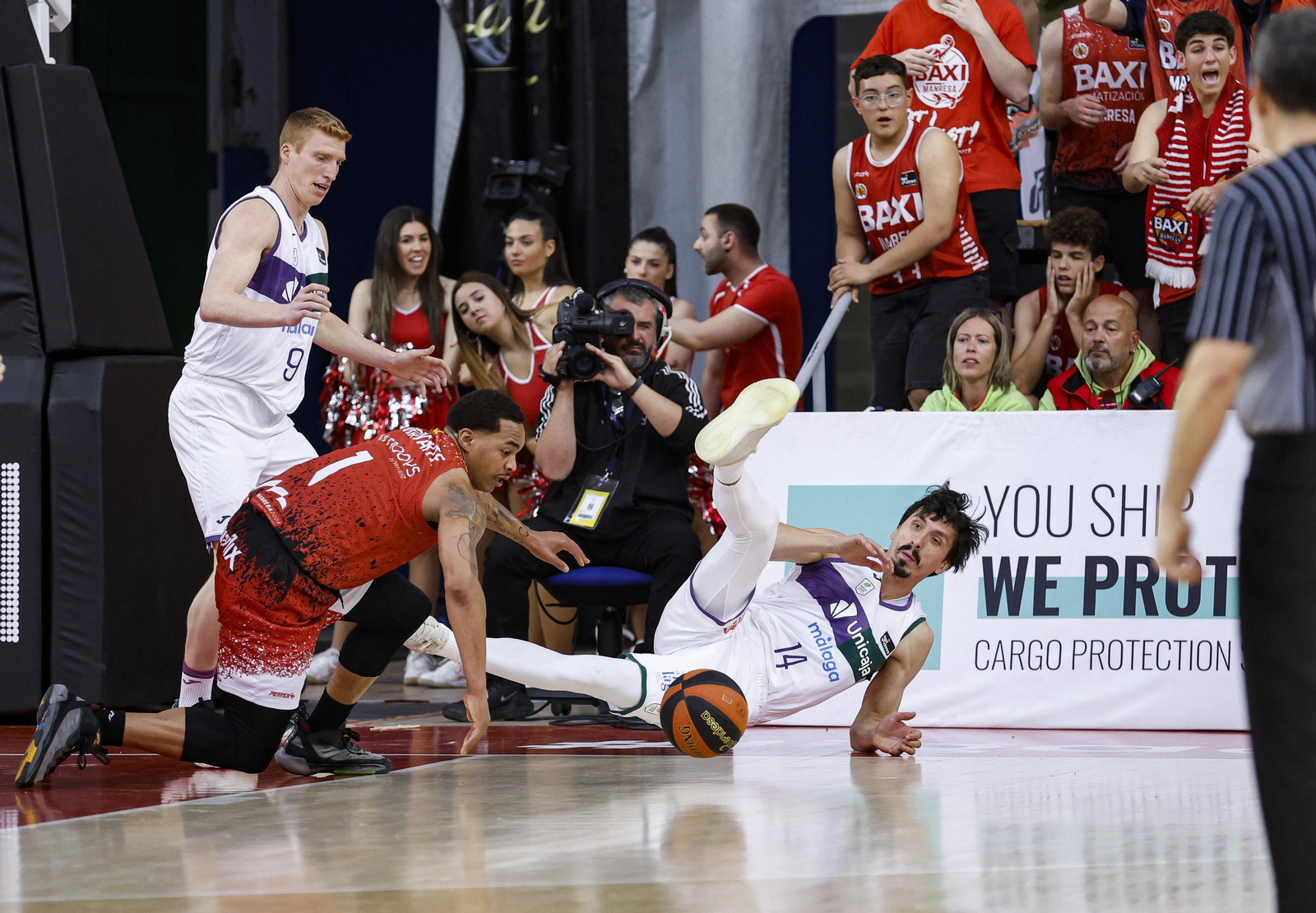 El Baxi Manresa - Unicaja, en fotos